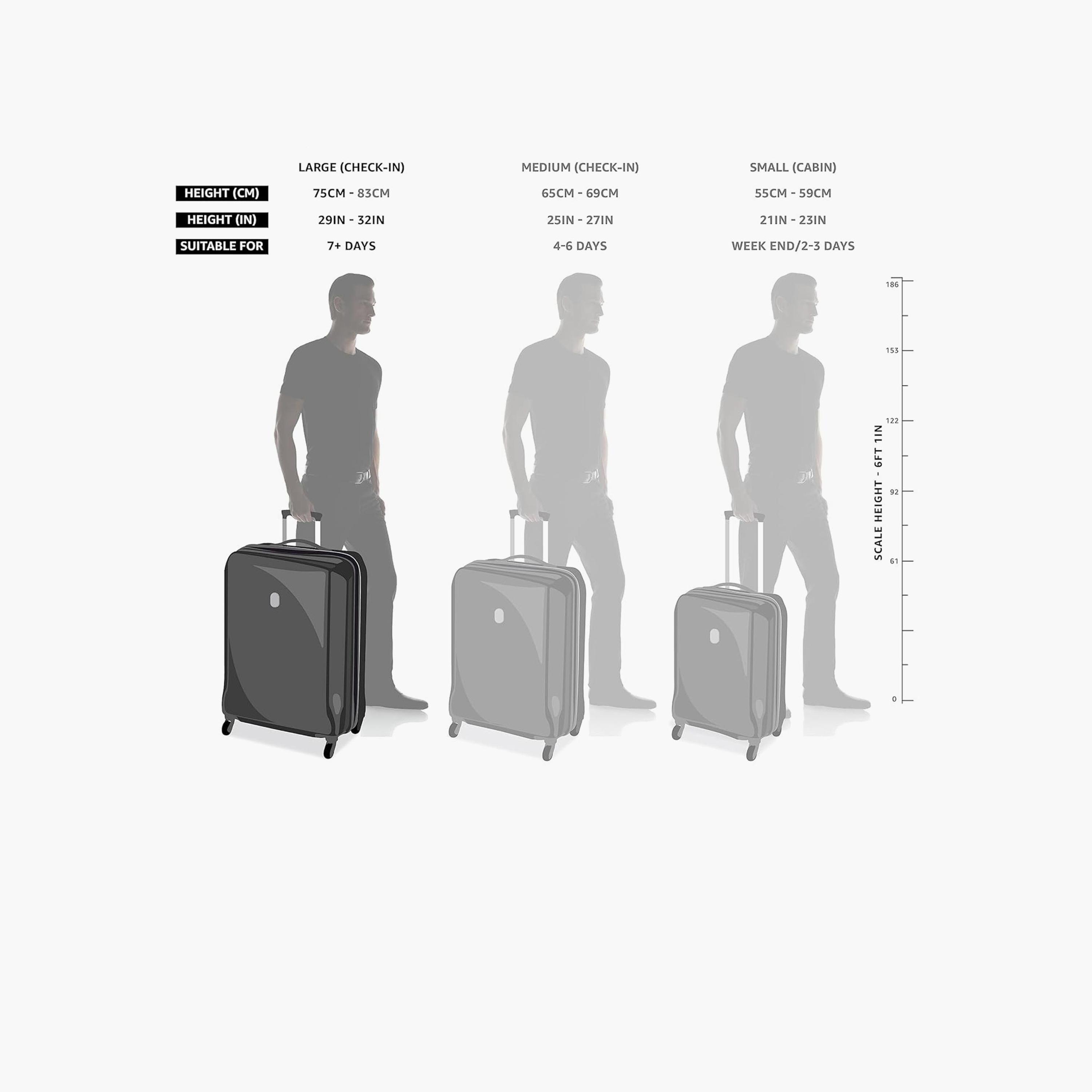 Delsey Paris Belmont + Hardcase Expendable Double Wheel Luggage Suitcase 83 CM Black-travel-luggagesandbags-luggage-image-6