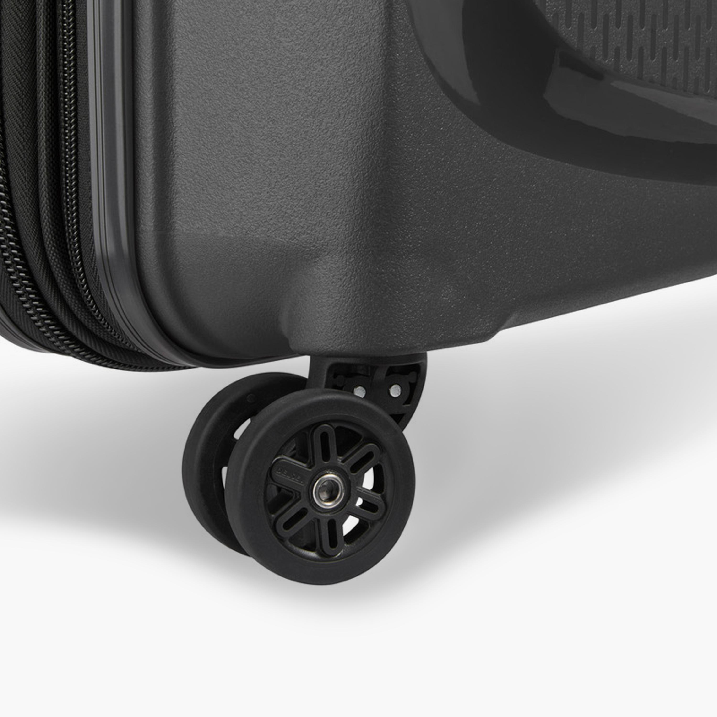Delsey Paris Belmont + Hardcase Expendable Double Wheel Luggage Suitcase 83 CM Black-travel-luggagesandbags-luggage-image-7