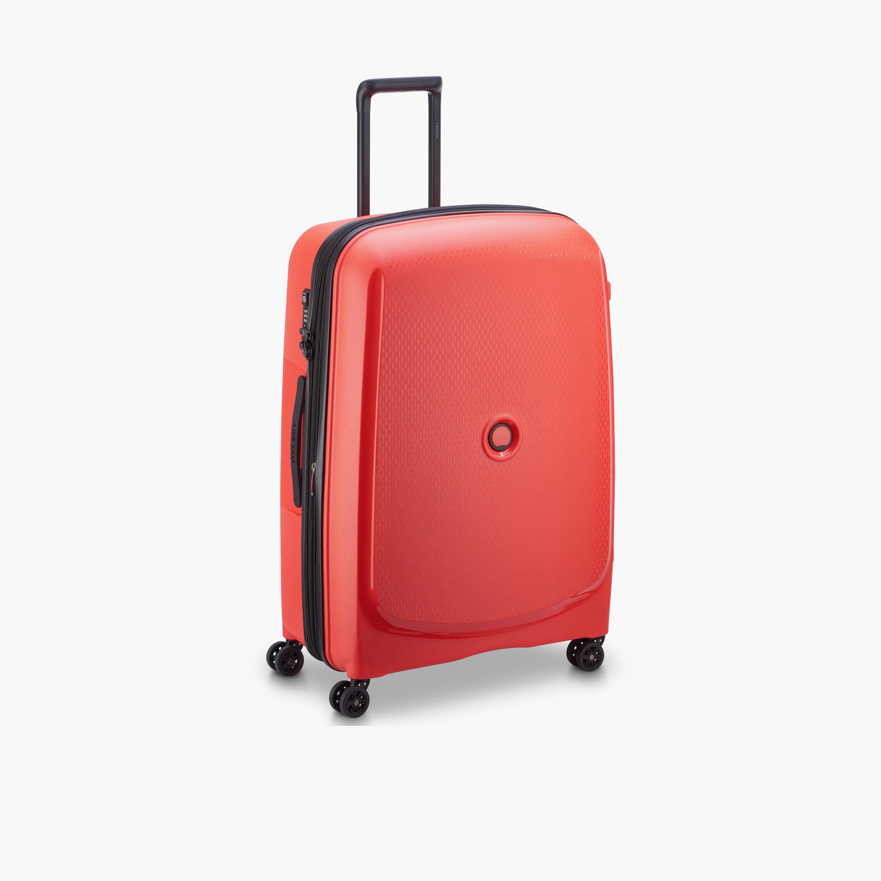 Delsey Paris Belmont + Hardcase Expendable Double Wheel Luggage Suitcase 83 CM Faded Red-travel-luggagesandbags-luggage-image-5