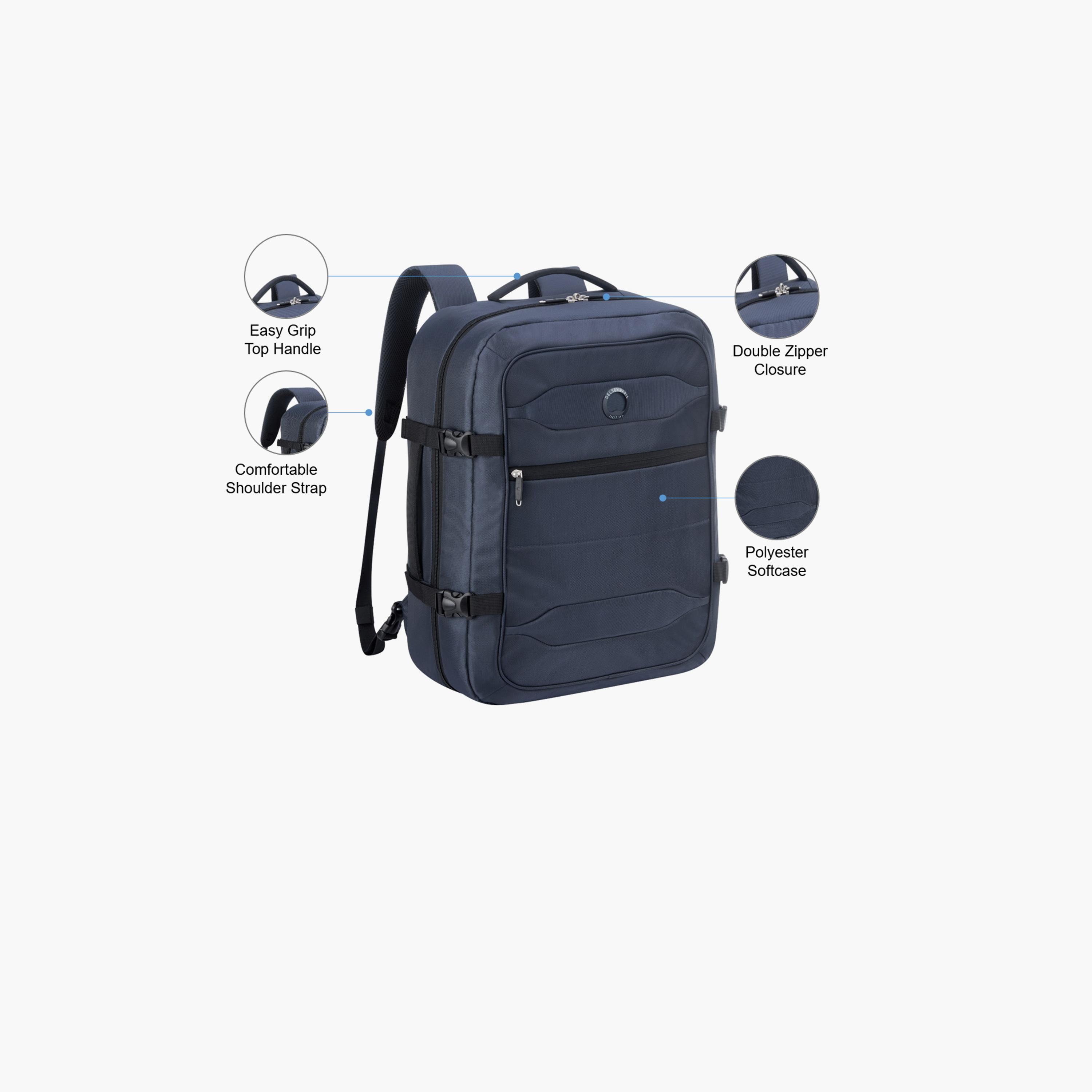 Delsey Paris Easy Trip XL Travel Backpack 50cm Anthracite-men-bags-image-3
