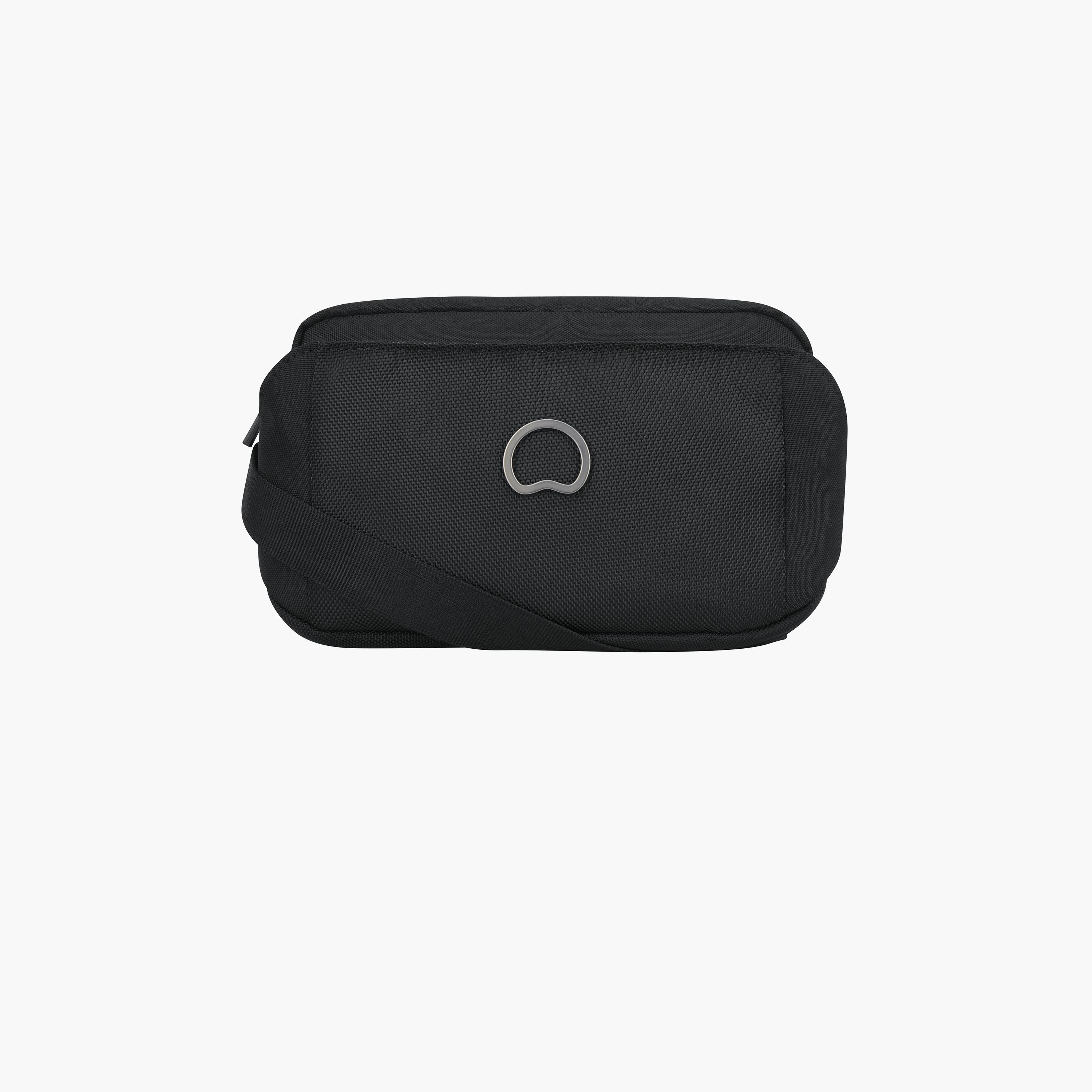 Delsey Paris Picpus 1 Compartment Belt Sling Waist Bag - Black-women-bagsandwallets-handbags-image-1