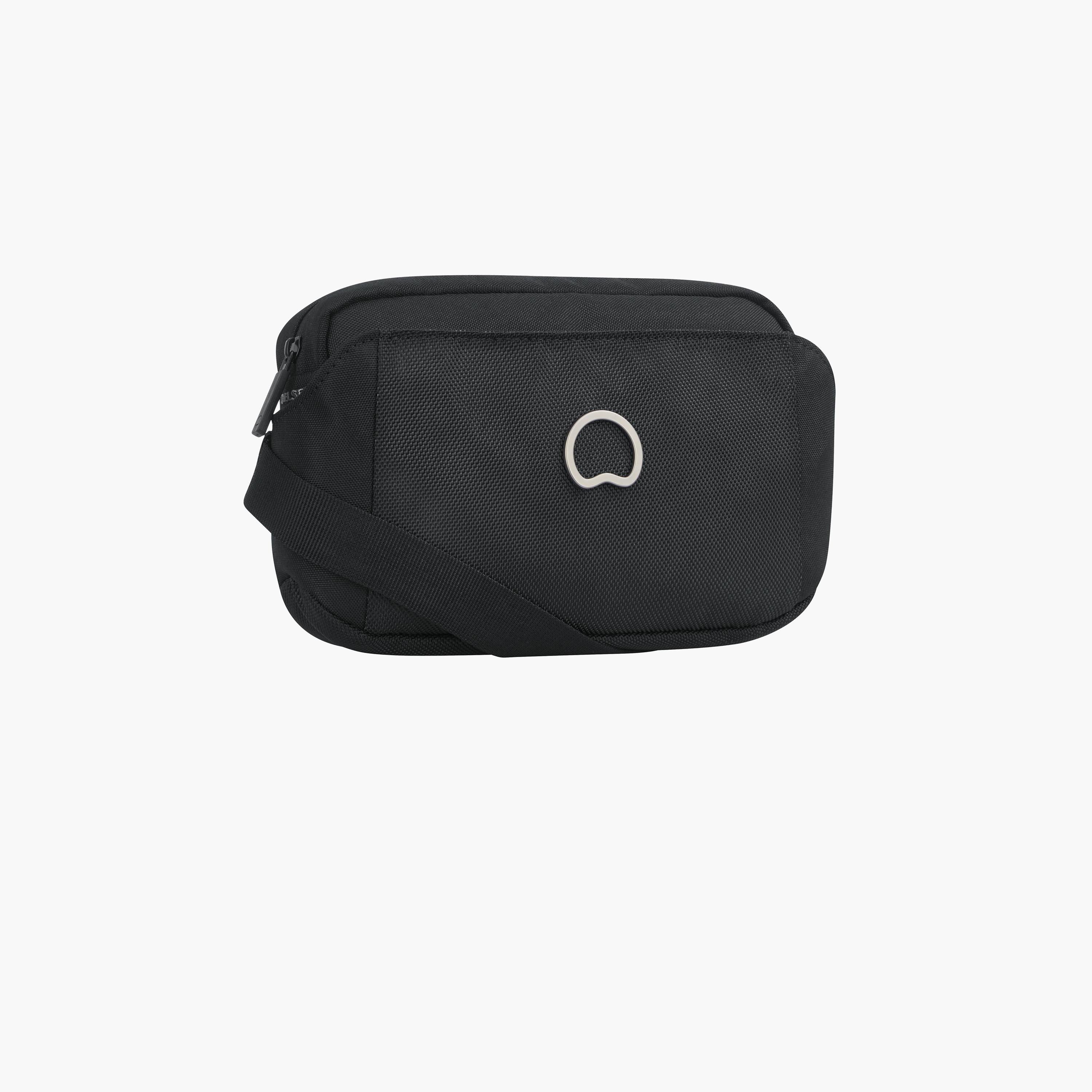 Delsey Paris Picpus 1 Compartment Belt Sling Waist Bag - Black-women-bagsandwallets-handbags-image-2