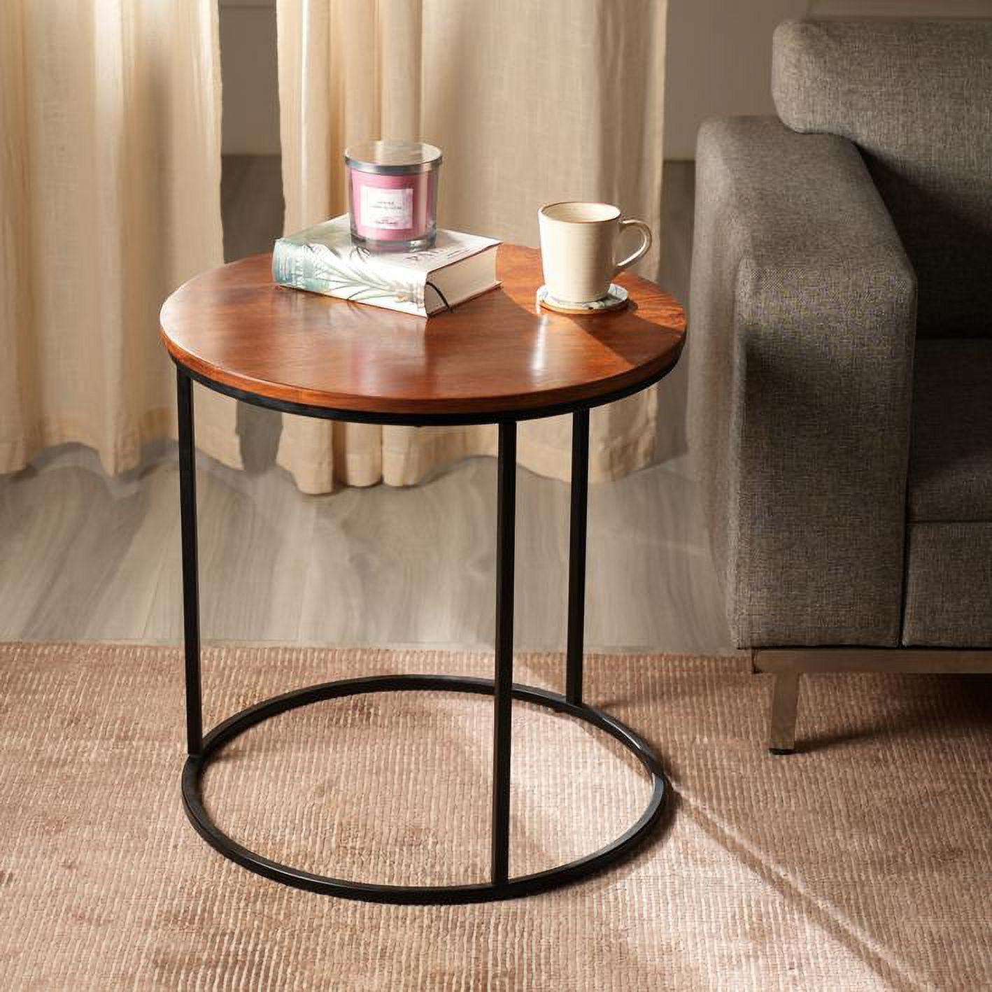 Wooden Top Accent Table-furniture-livingroom-sideandendtables-image-1