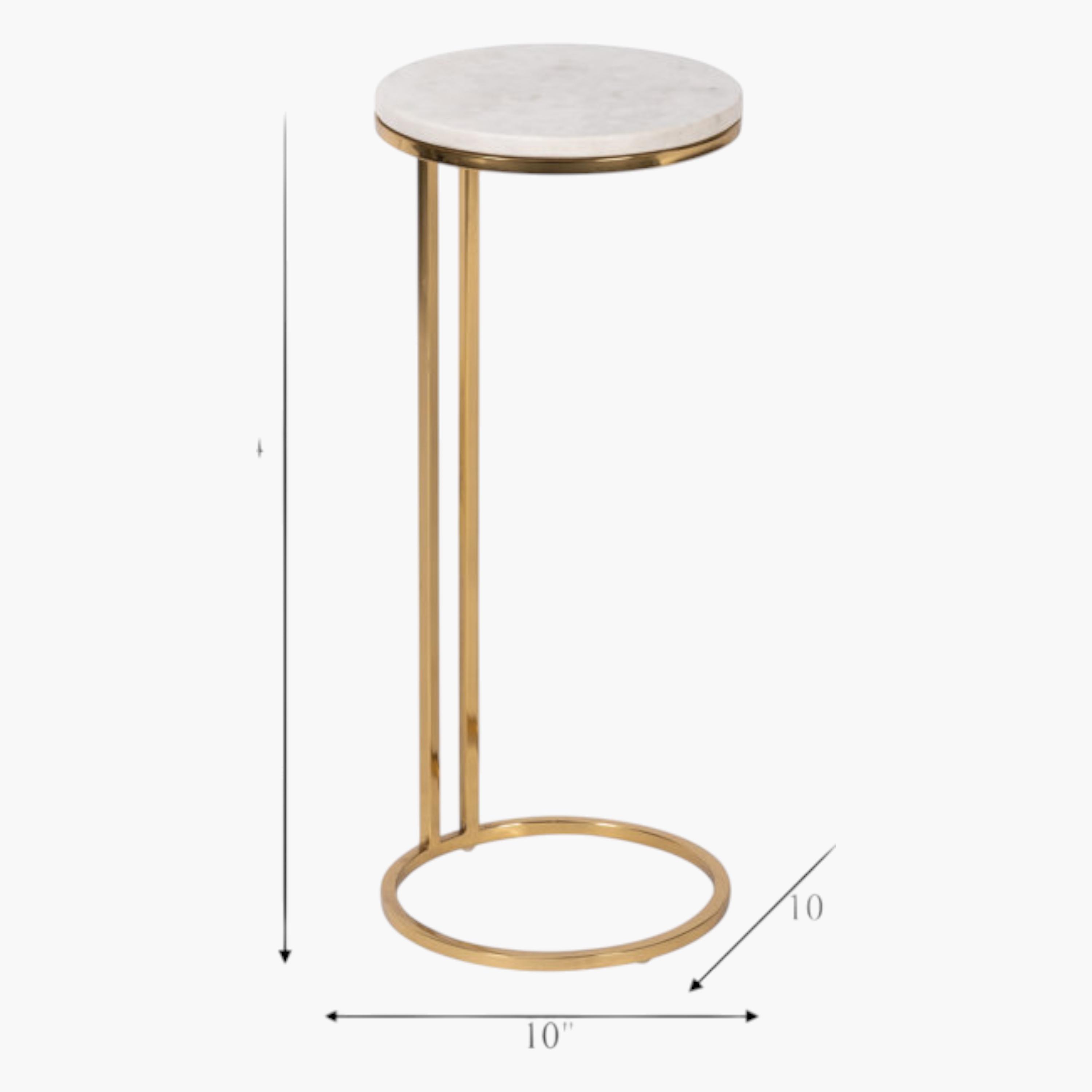 Marble Top Accent Table-furniture-livingroom-sideandendtables-image-5