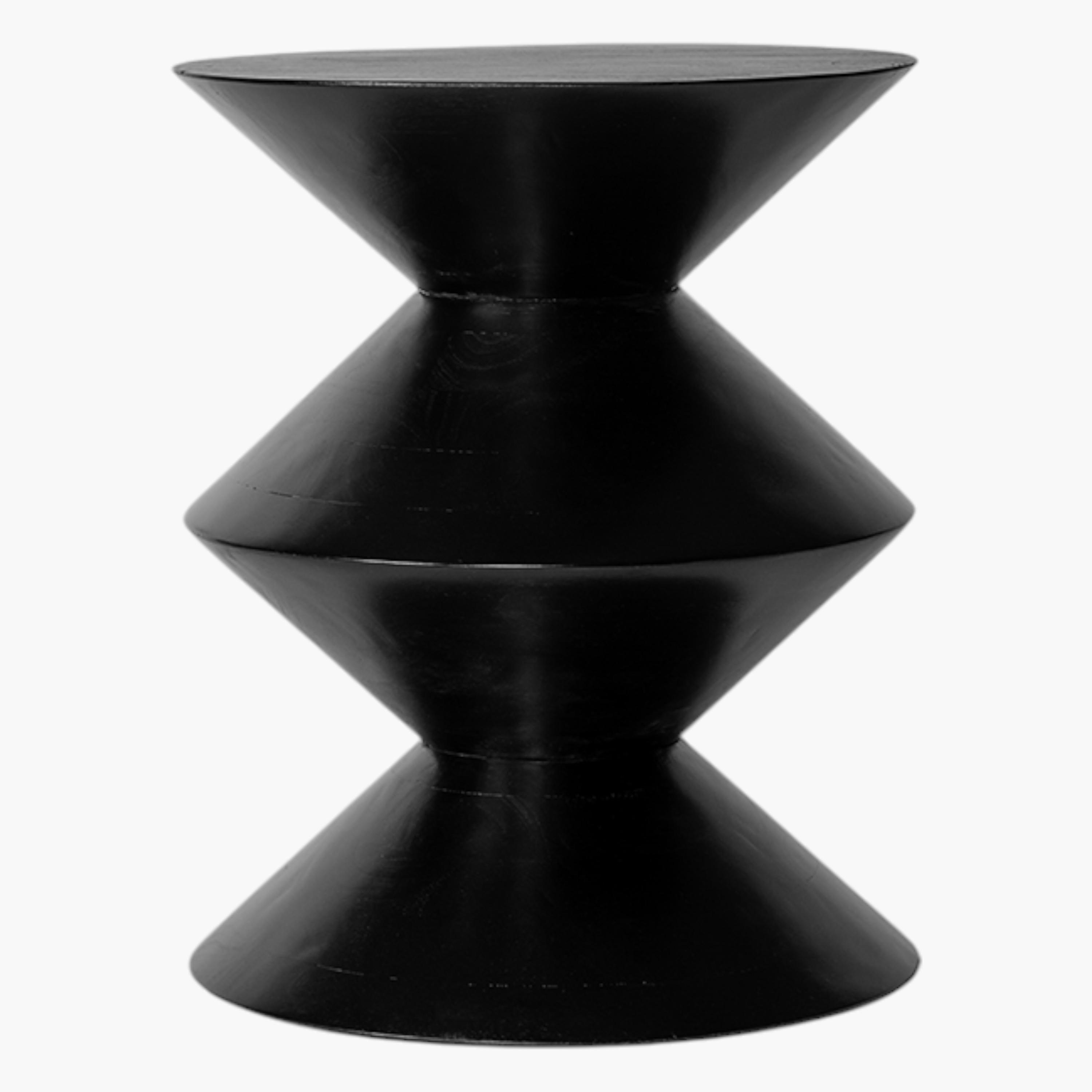 Wooden Accent Table - 40x40x61 cms-furniture-livingroom-sideandendtables-image-2