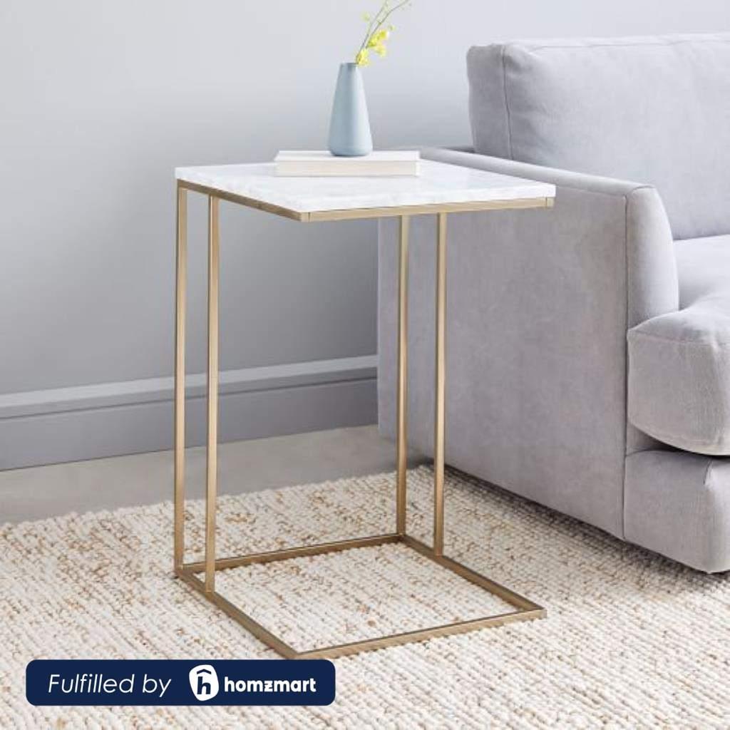 Luxe Marble Top Accent Table-furniture-livingroom-sideandendtables-image-2