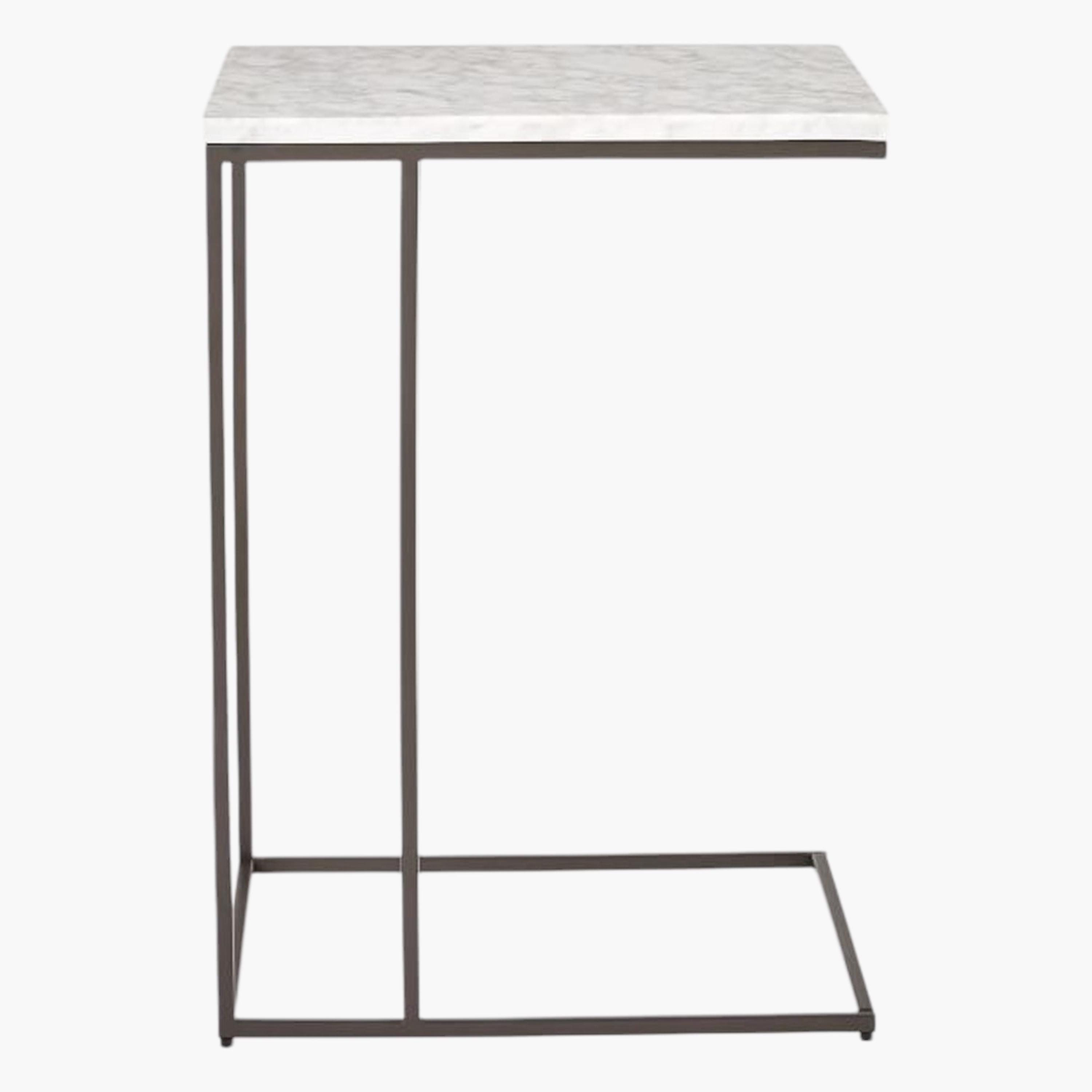 Luxe Marble Top Accent Table-furniture-livingroom-sideandendtables-image-1