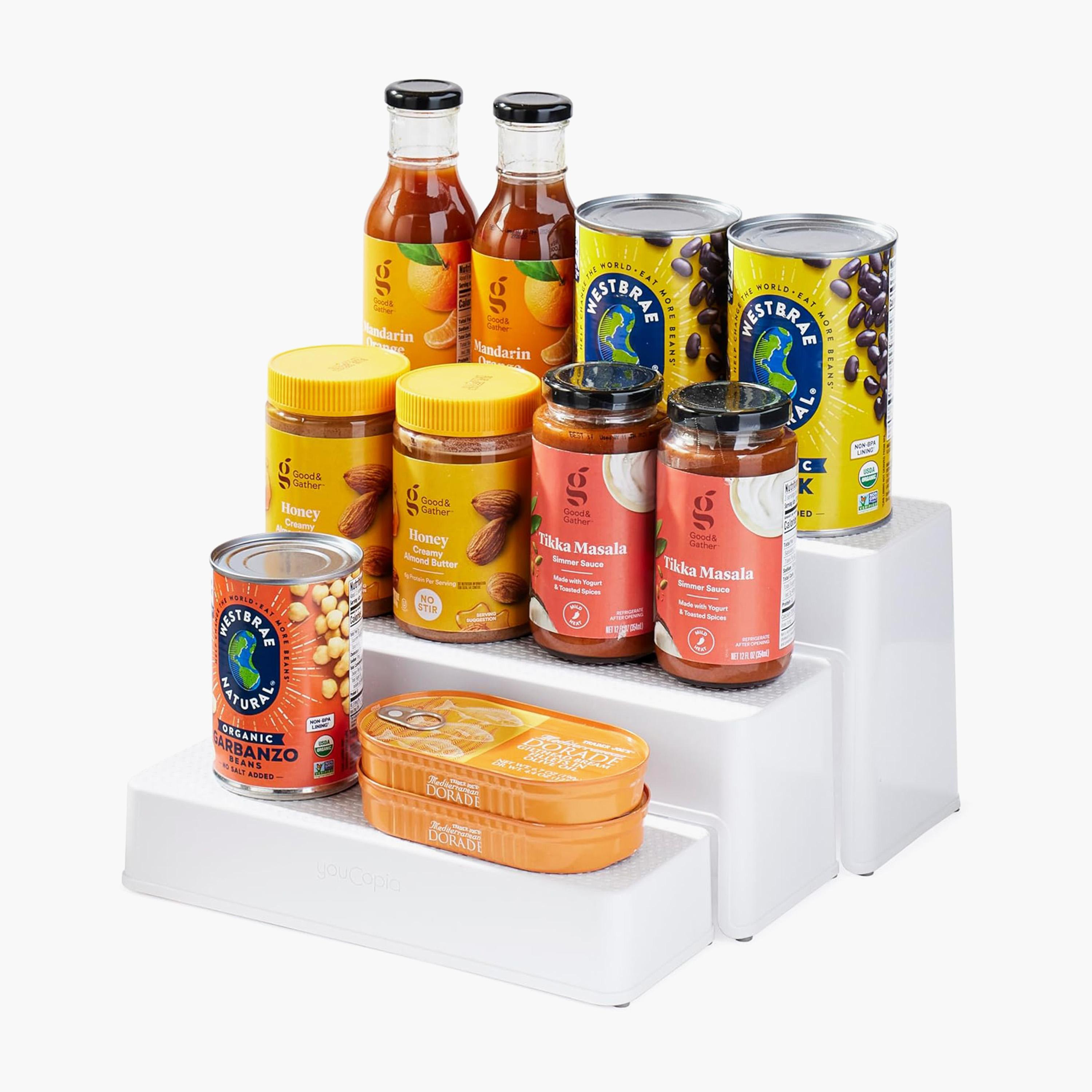 Youcopia Shelf Steps Can Bottle Organizer