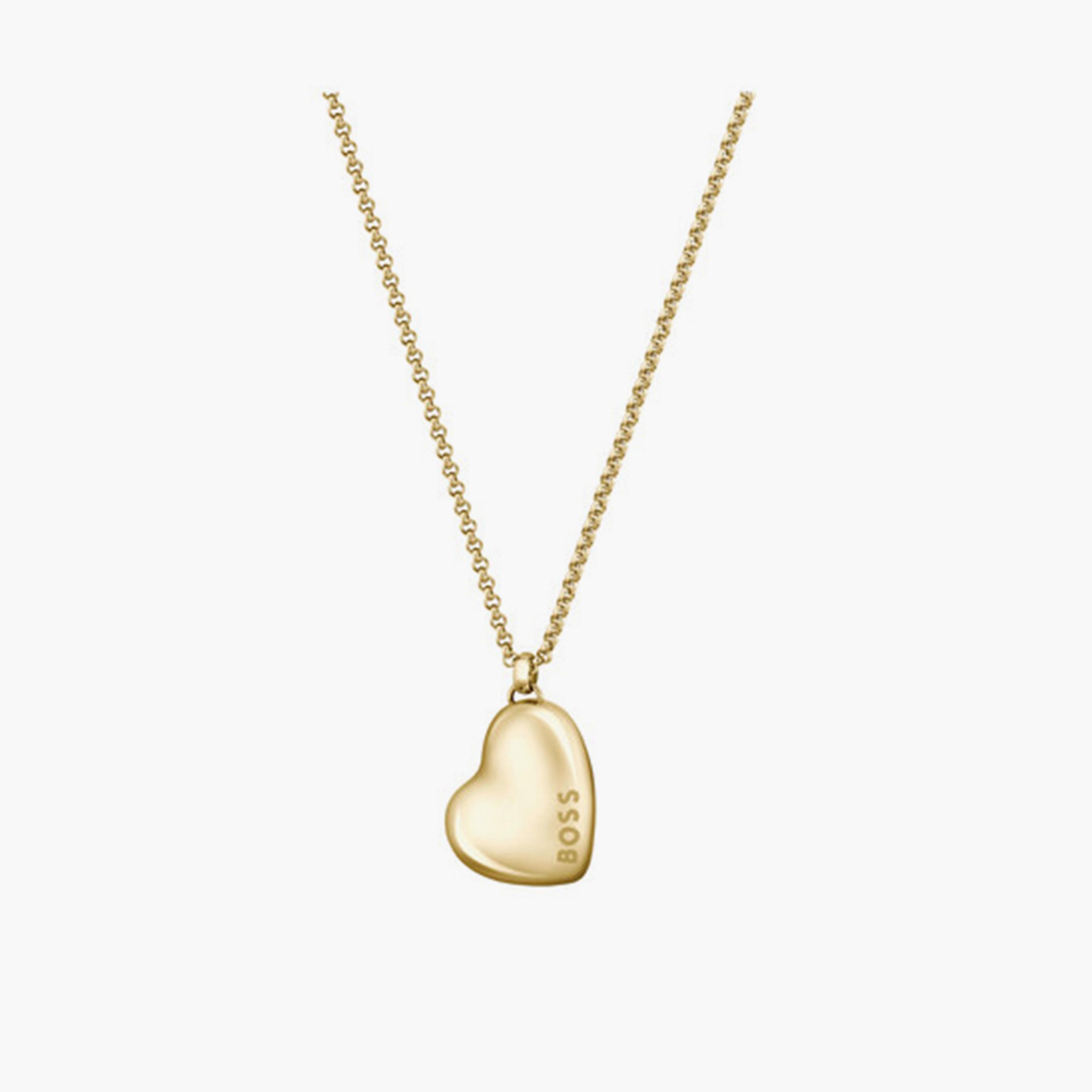 هوغو بوس-  قلادة ذهبية منقوشة نسائية ستانلس ستيل-women-watchesandjewellery-jewellery-necklacesandpendants-image-2