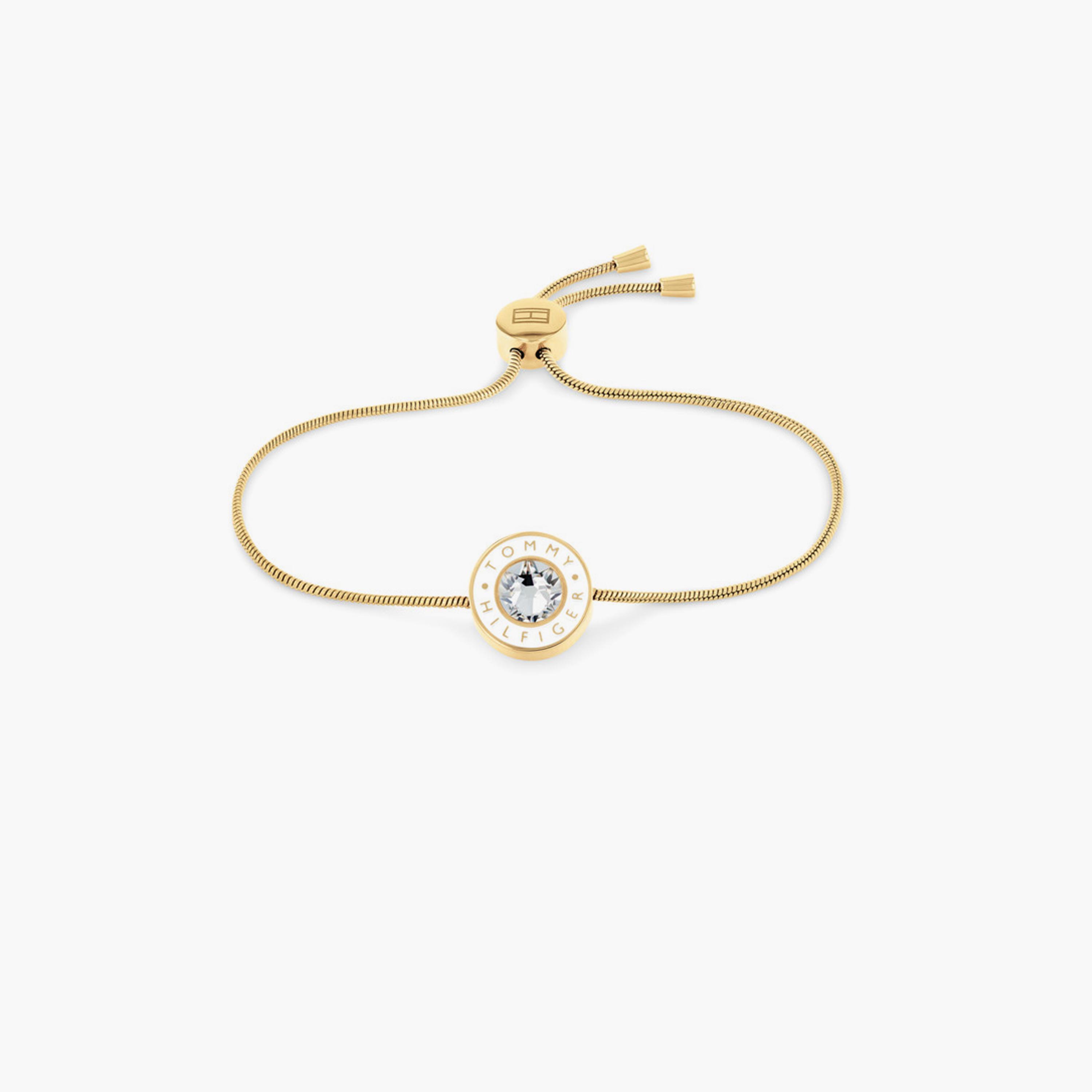 تومي هيلفيغر-  سوار نسائي من الذهب المعدني-women-watchesandjewellery-jewellery-banglesandbracelets-image-1