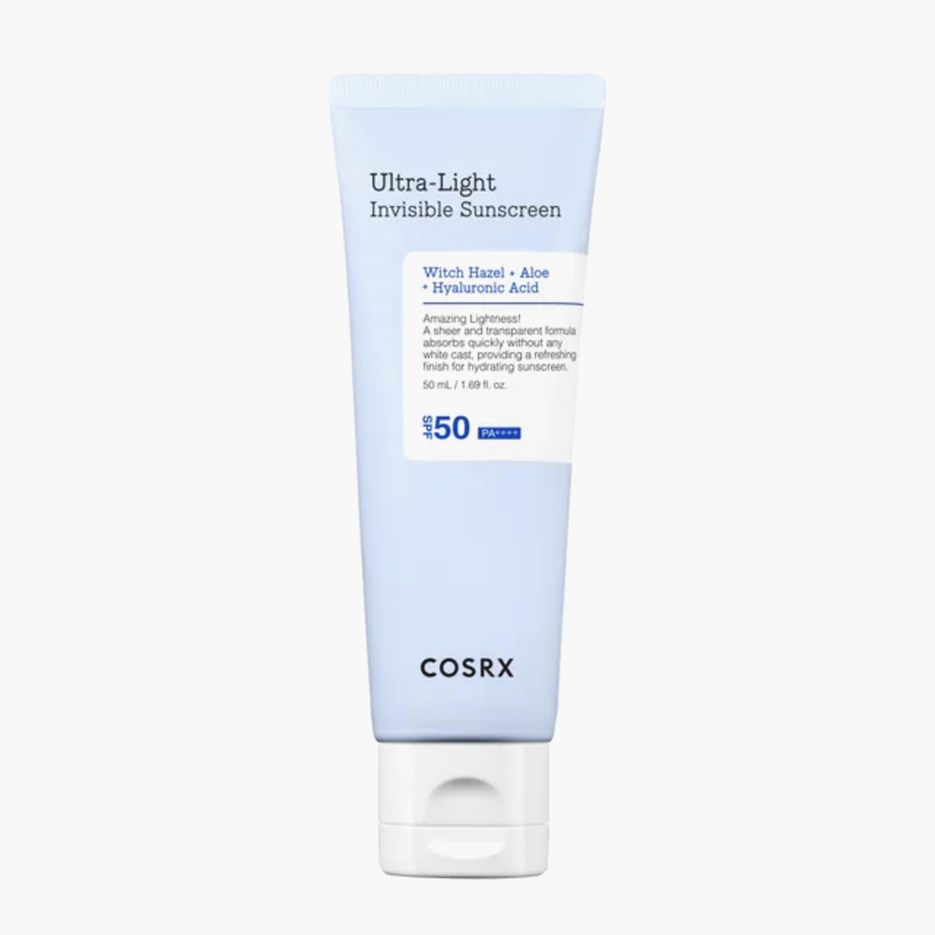 COSRX Ultra Light Invisible Sunscreen SPF 50 PA++++ - 50 ml-beautyandpersonalcare-kbeauty-skin-suncare-facesunscreen-image-1