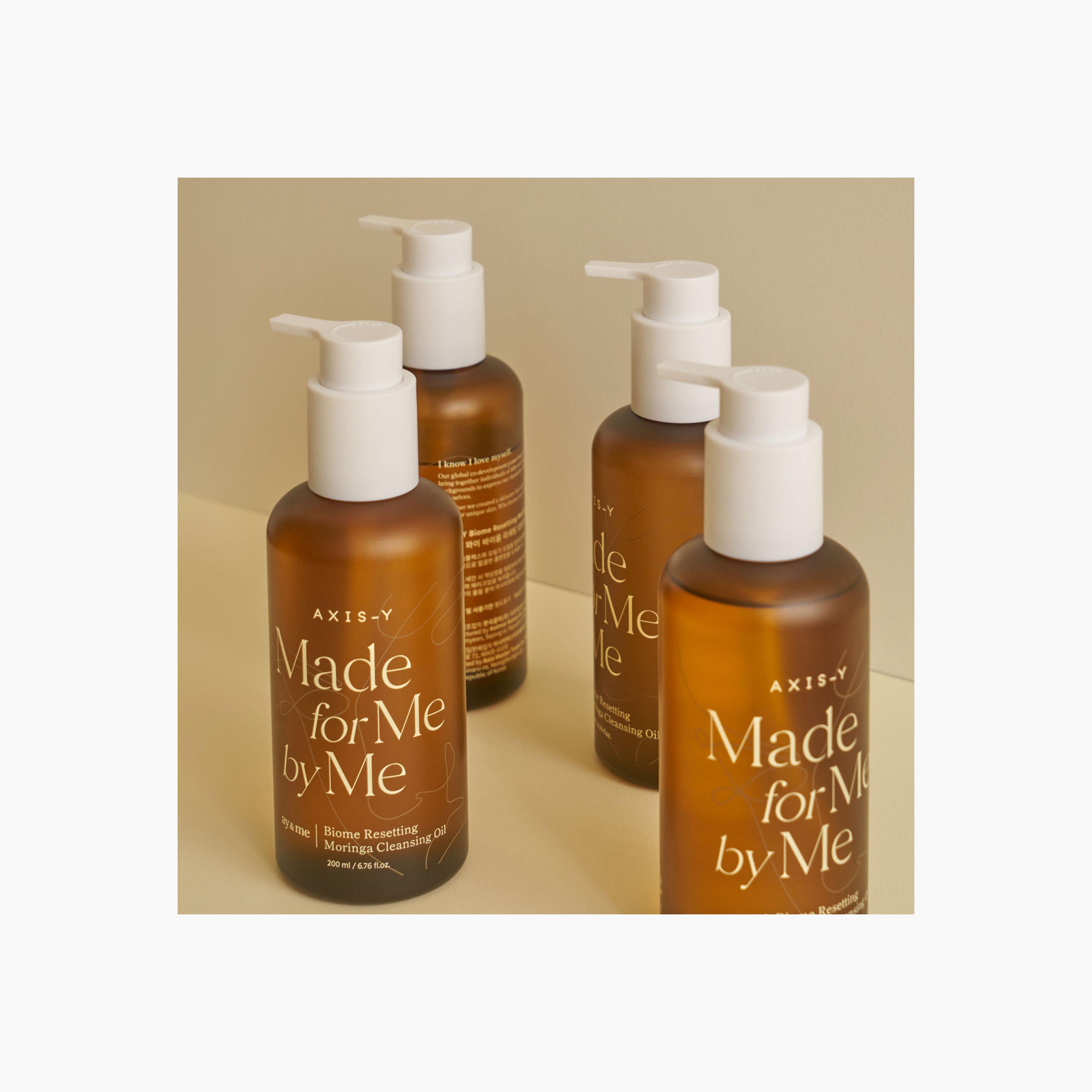 Axis-Y Made for Me by Me Biome Resetting Moringa Cleansing Oil - 200 ml-beautyandpersonalcare-skin-cleansers-facewashandcleansers-image-2