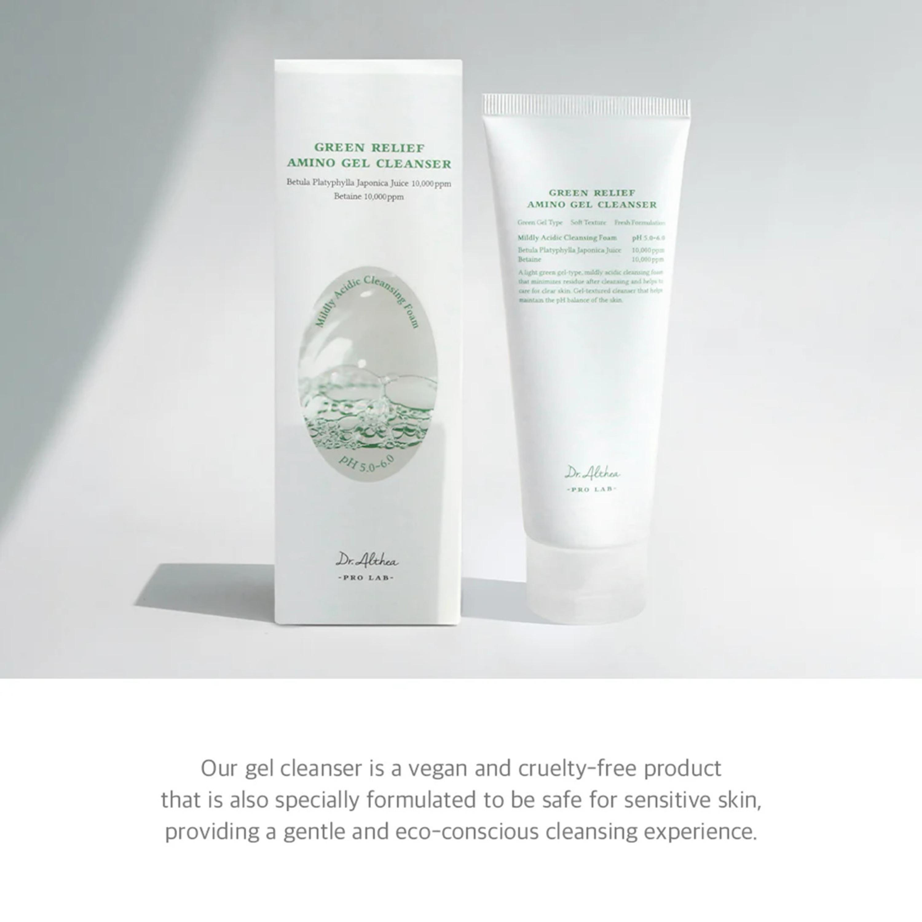 منظف جل أمينو جرين ريليف من دكتور ألثيا - 100 مل-beautyandpersonalcare-kbeauty-skin-cleansers-facewashandcleansers-image-4