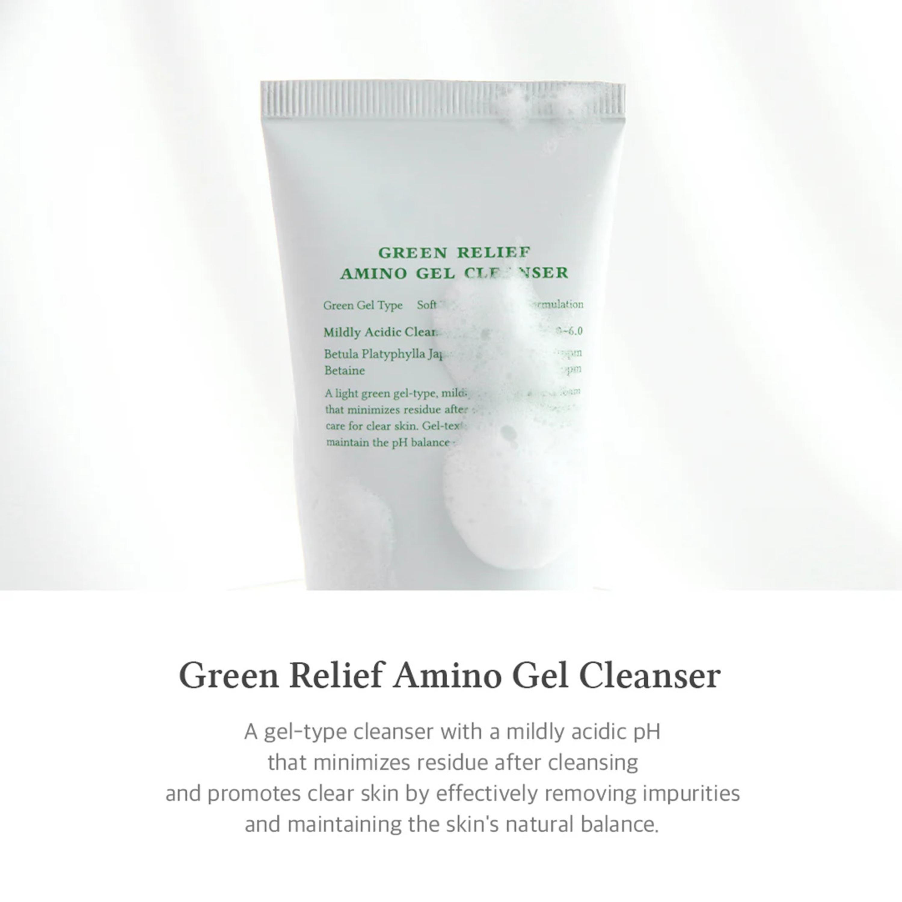 منظف جل أمينو جرين ريليف من دكتور ألثيا - 100 مل-beautyandpersonalcare-kbeauty-skin-cleansers-facewashandcleansers-image-5