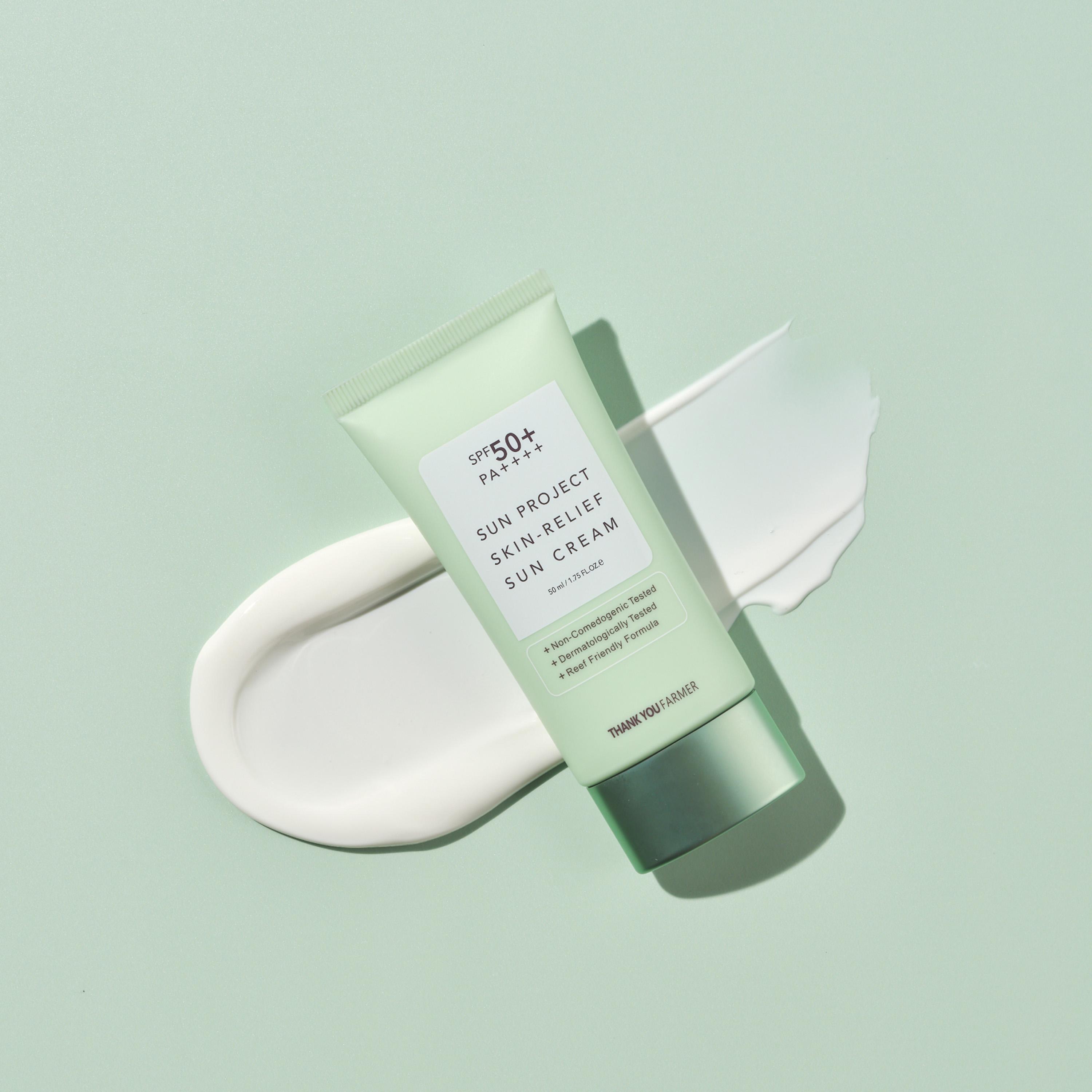 كريم واقي الشمس صن بروجكت لتخفيف البشرة من  ثانك يو فارمر- 50 مل-beautyandpersonalcare-kbeauty-skin-suncare-facesunscreen-image-2