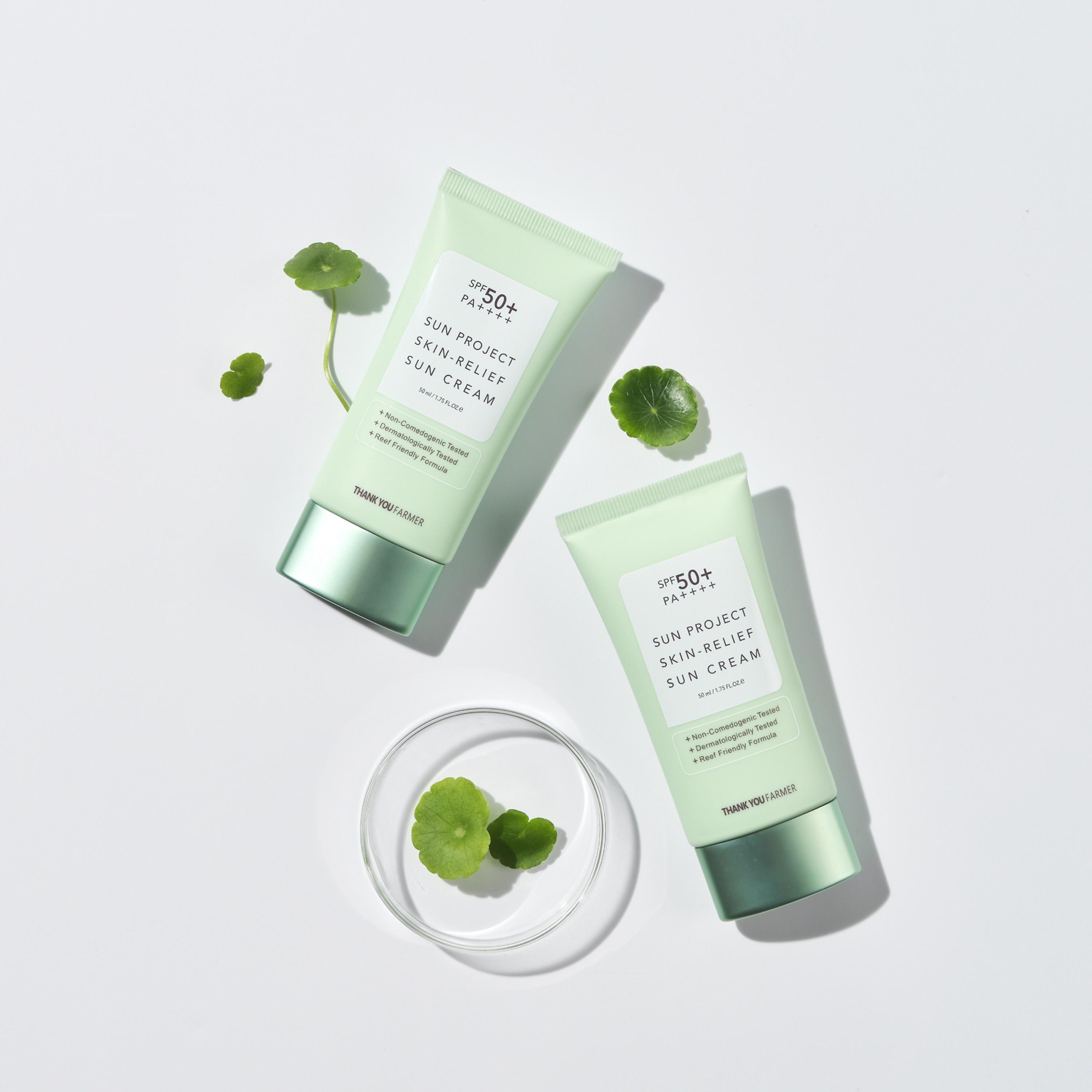 كريم واقي الشمس صن بروجكت لتخفيف البشرة من  ثانك يو فارمر- 50 مل-beautyandpersonalcare-kbeauty-skin-suncare-facesunscreen-image-3