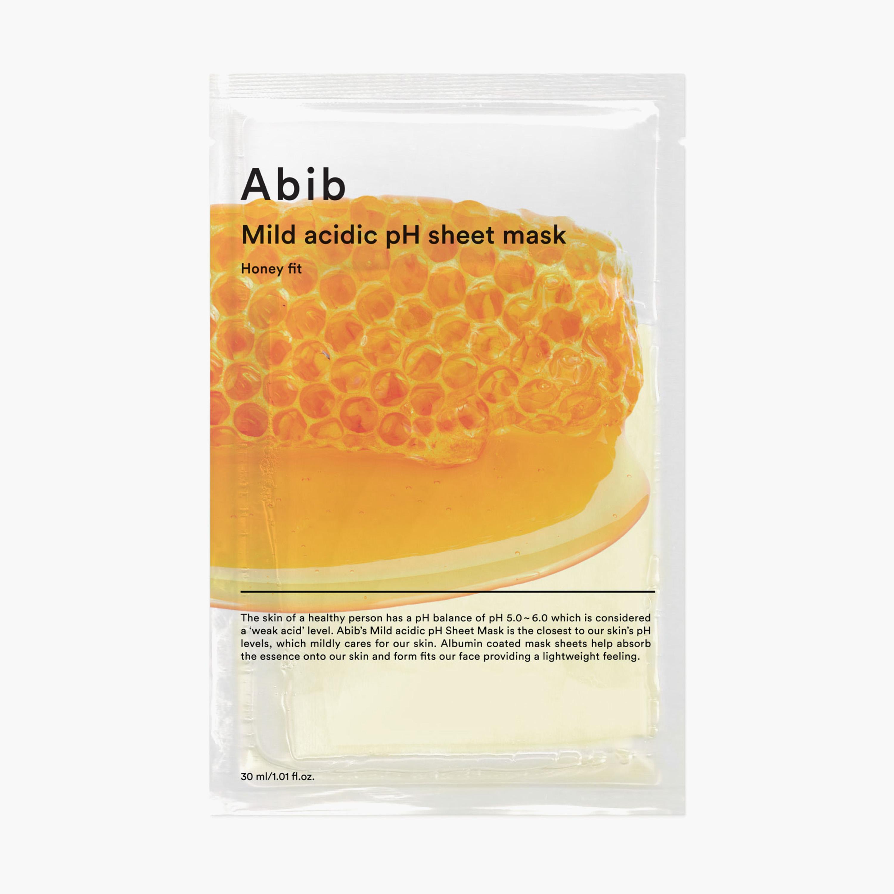 Abib Honey Fit Mild Acidic pH Sheet Mask - 30 ml-beautyandpersonalcare-kbeauty-skin-masks-masksandpeels-image-1