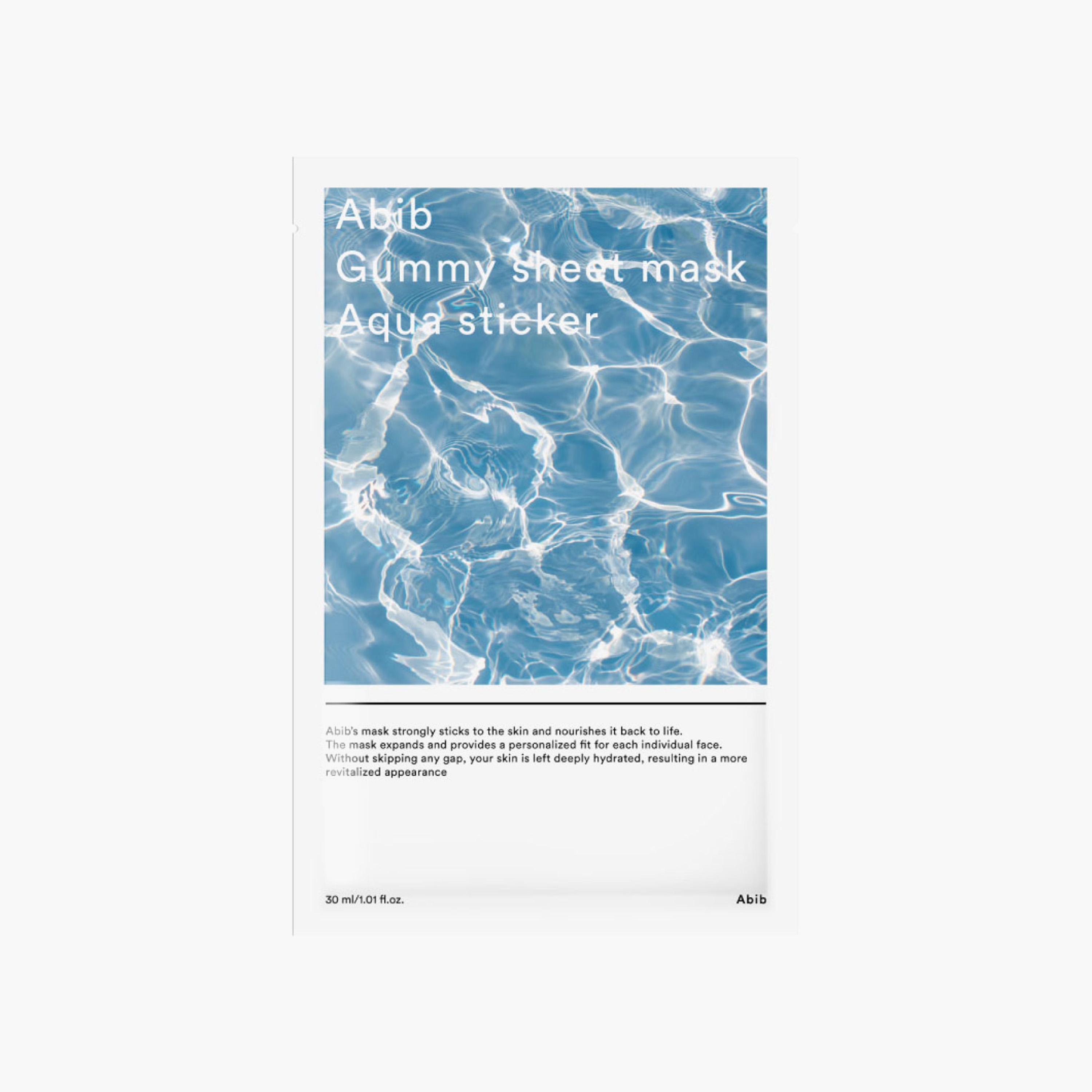 Abib  Aqua Fit Mild Acidic pH Sheet Mask - 30 ml-beautyandpersonalcare-skin-masks-masksandpeels-image-1
