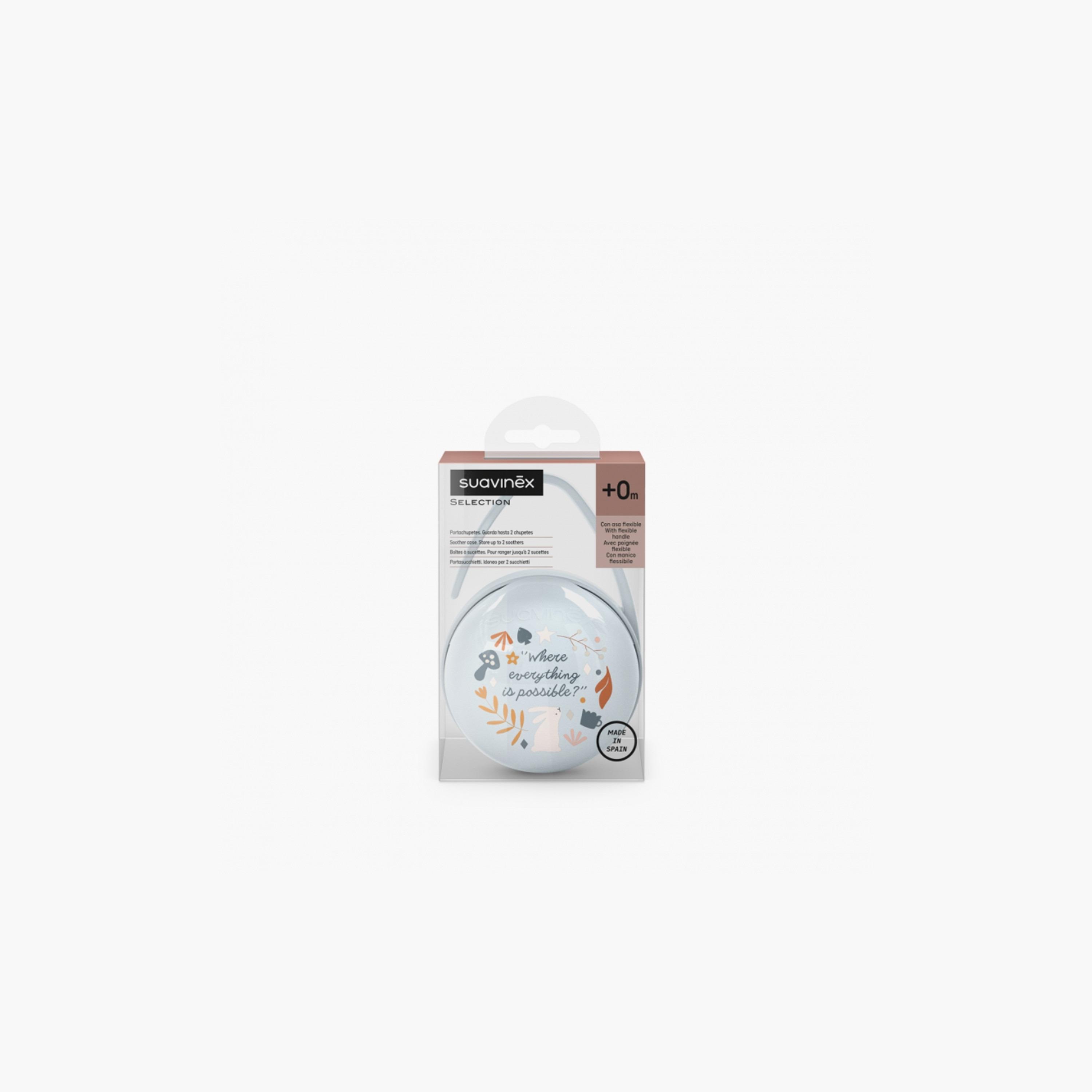 Suavinex Soother Holder Duo Wonderland Light BL L3-baby-feeding-pacifiers-image-2