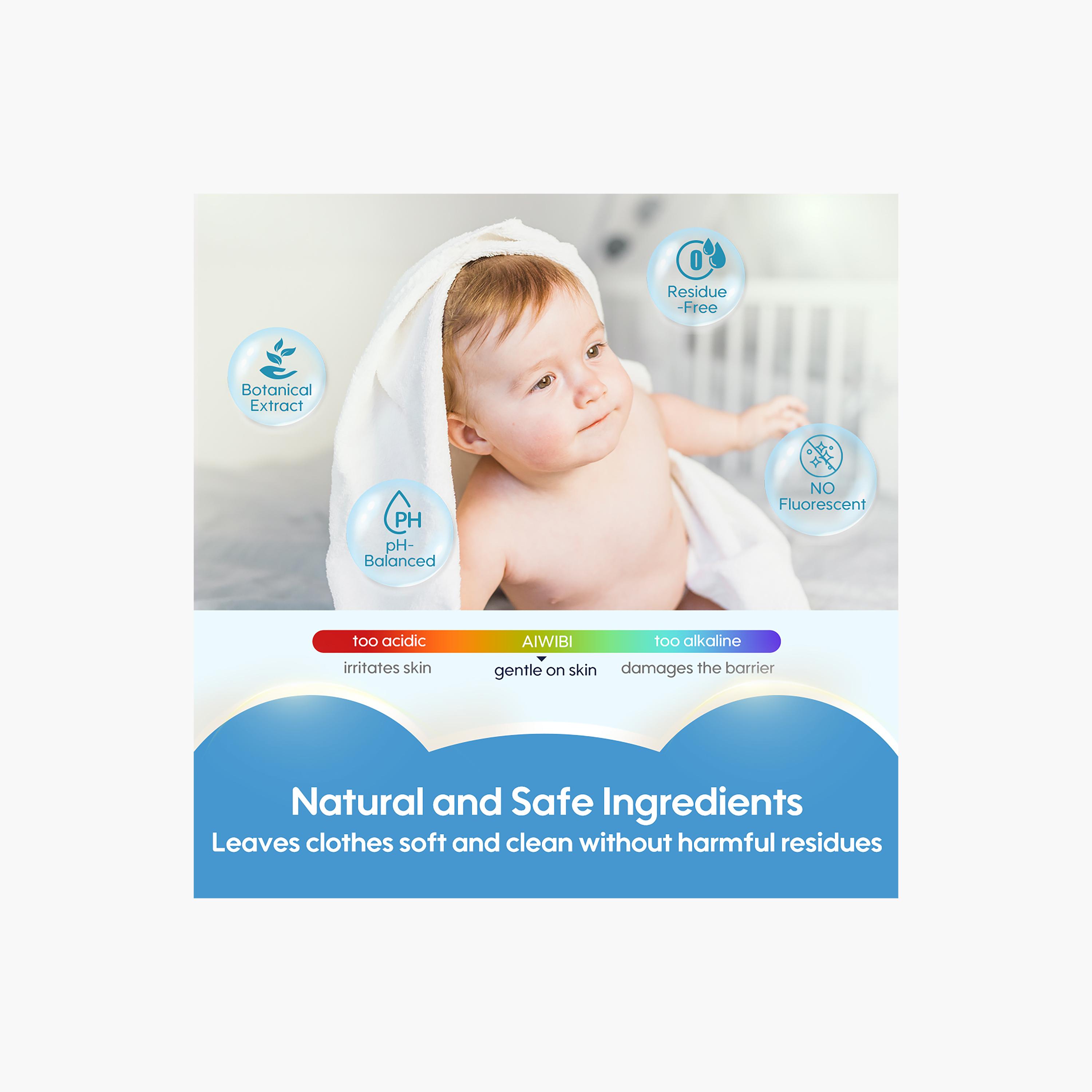 Aiwibi Baby Laundry Liquid Cloth Wash 1L-baby-feeding-cleaningliquids-image-6