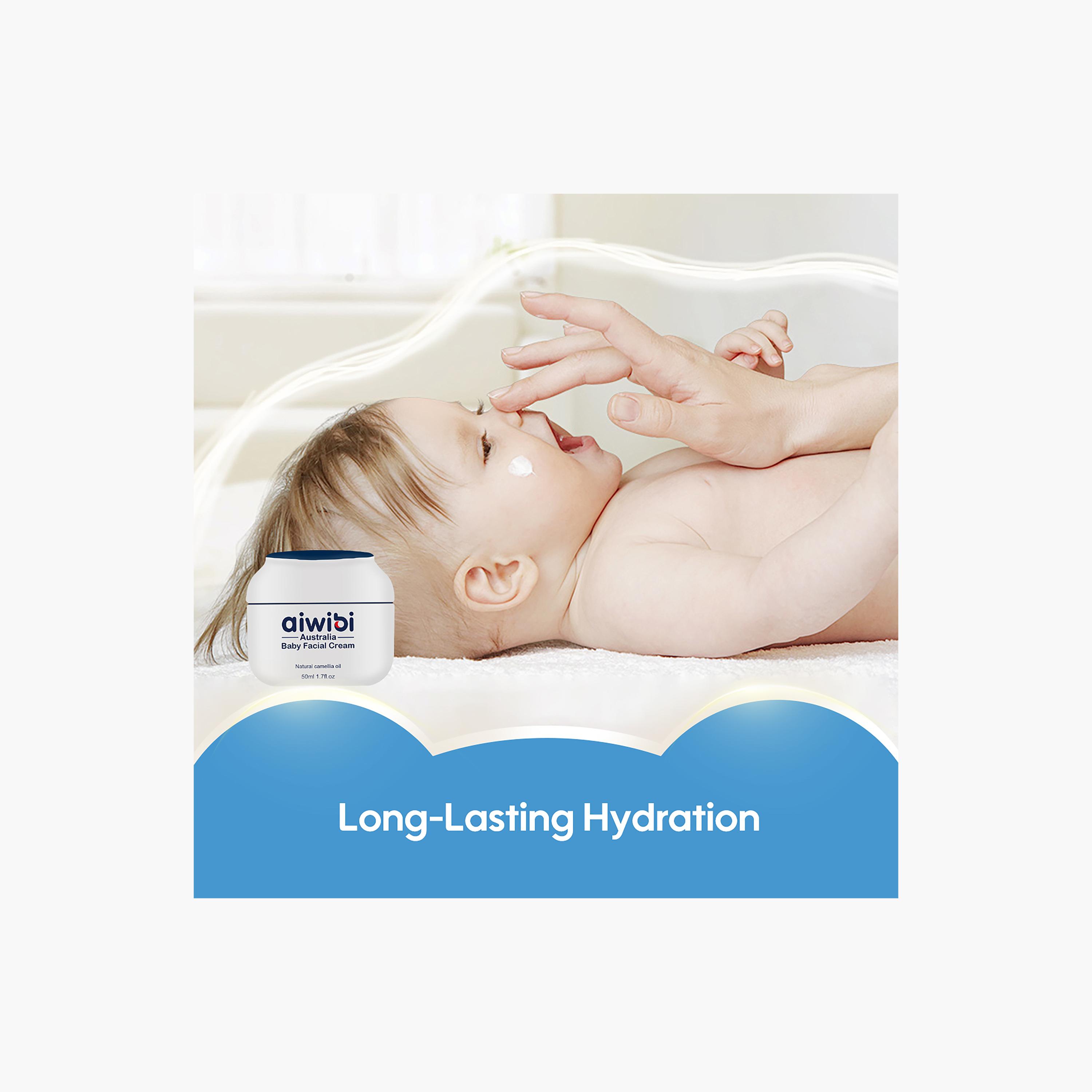 كريم الوجه للأطفال بزيت الكاميليا الطبيعي من أيويبي - 50 مل-baby-bathandcare-hairbodyskincare-lotionsandcreams-image-6