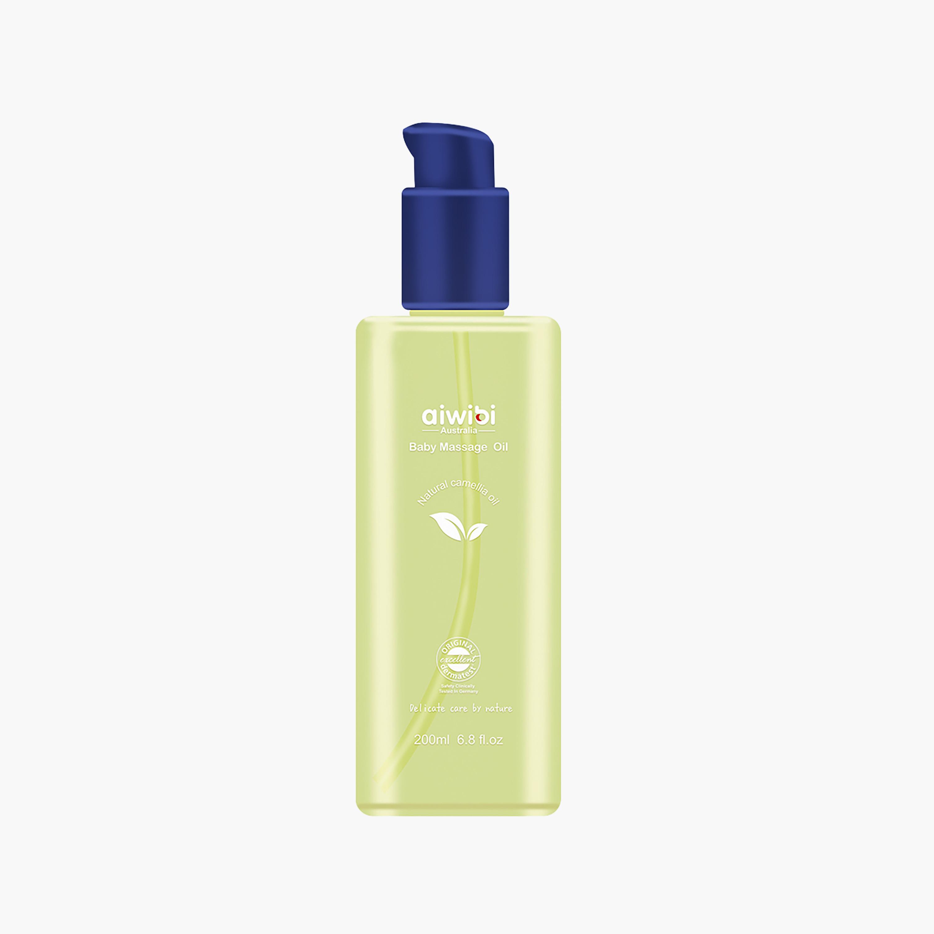 Aiwibi Baby Massage Oil with Natural Camellia Seed - 200 ml-baby-bathandcare-hairbodyskincare-image-1