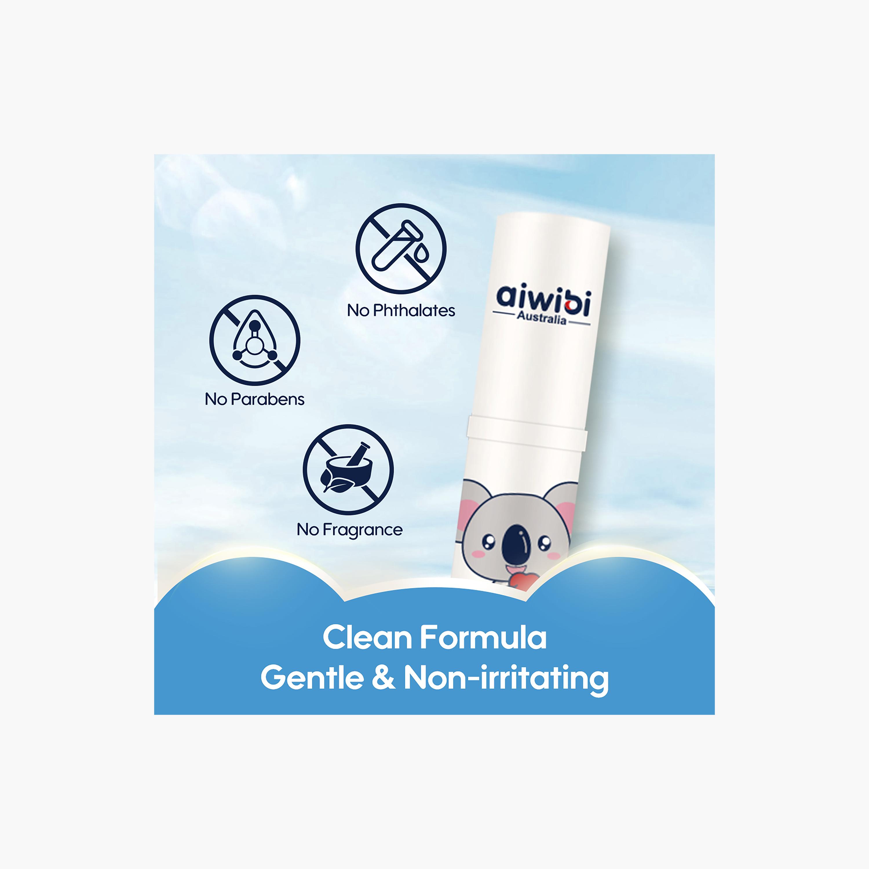 Aiwibi Natural Baby Lips Moisturizing Lip Balm with Vitamin E & Natural Camellia Seed Oil - 3gm-baby-bathandcare-hairbodyskincare-image-7