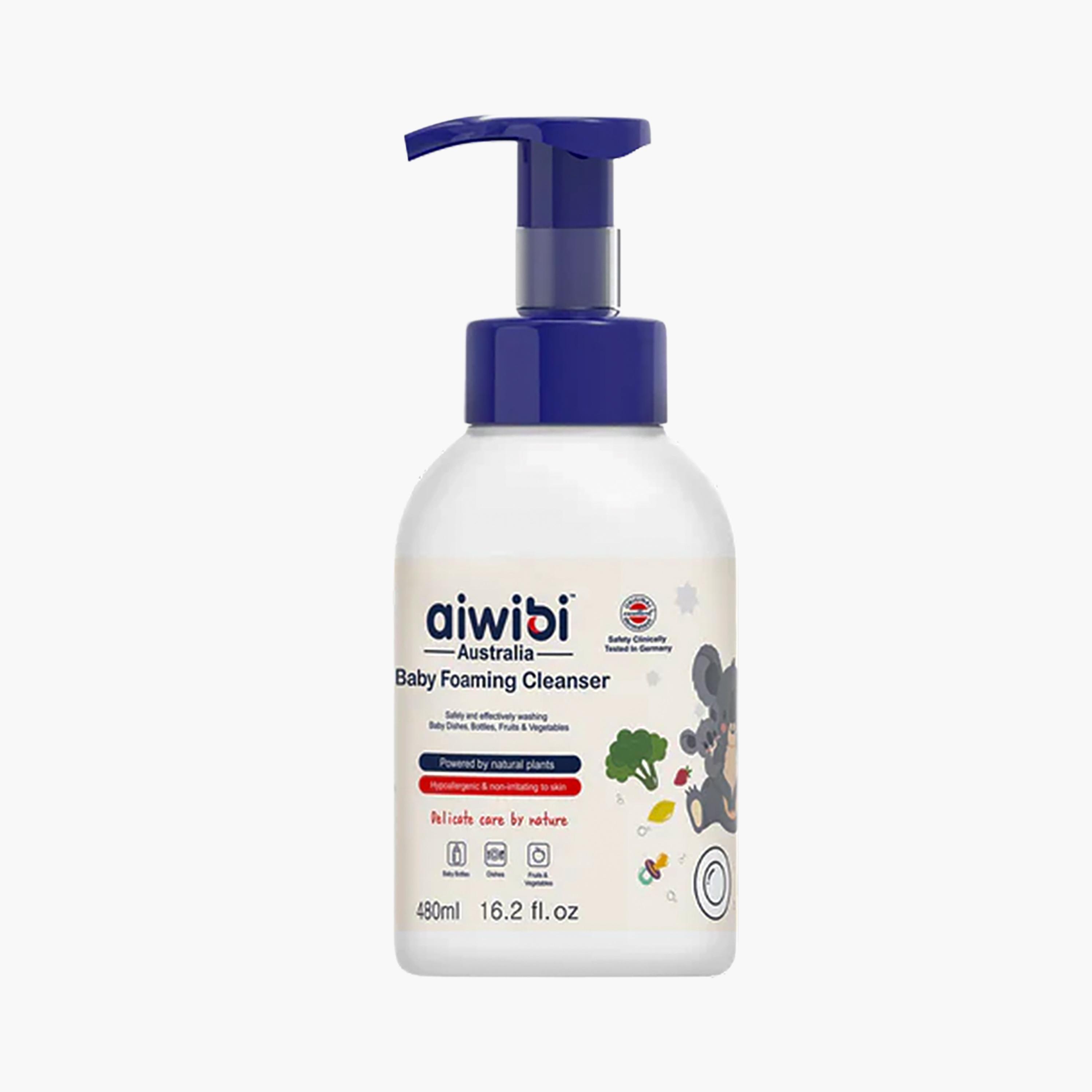 Aiwibi Baby Foaming Cleanser - 480 ml-baby-bathandcare-hairbodyskincare-image-1