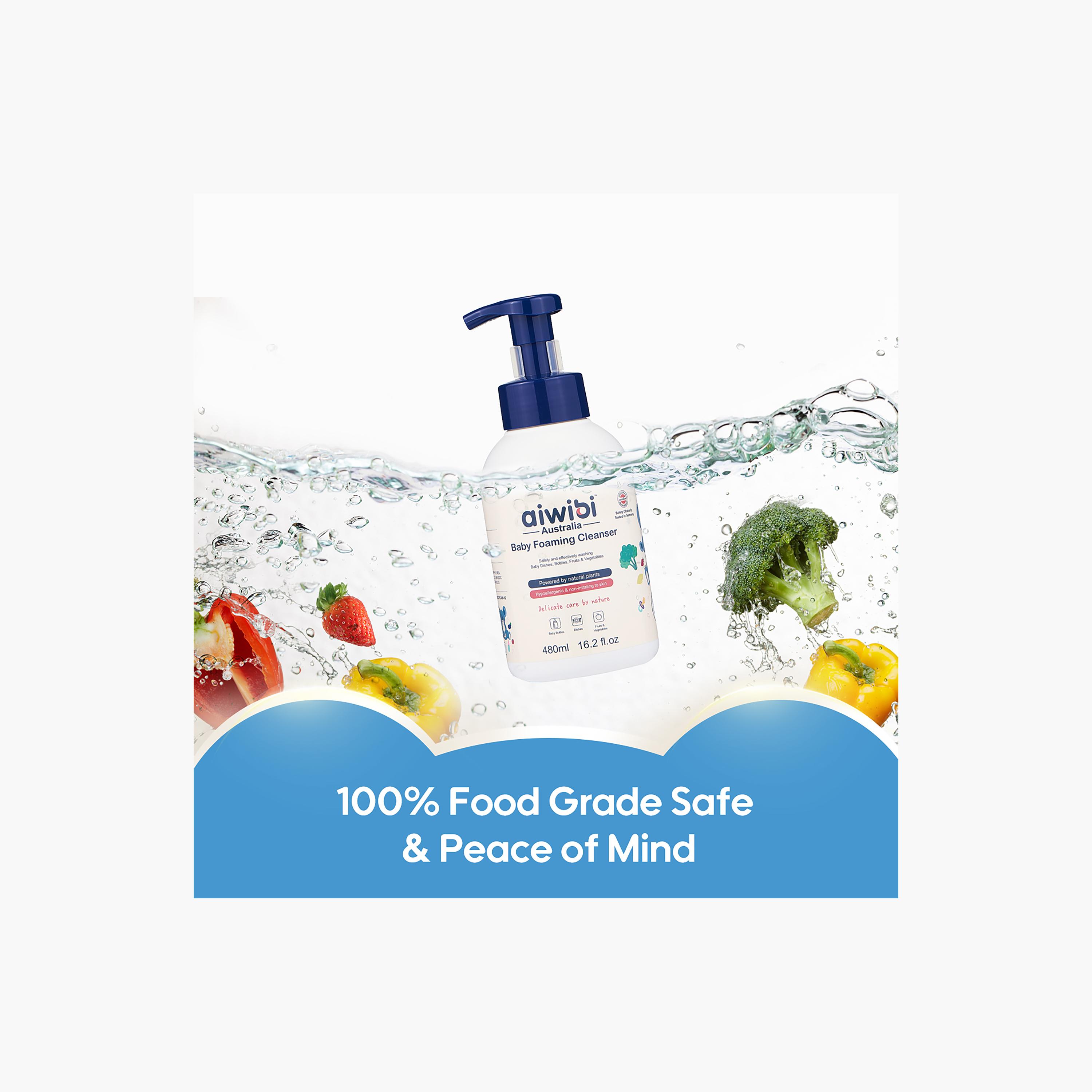 Aiwibi Baby Foaming Cleanser - 480 ml-baby-bathandcare-hairbodyskincare-image-3