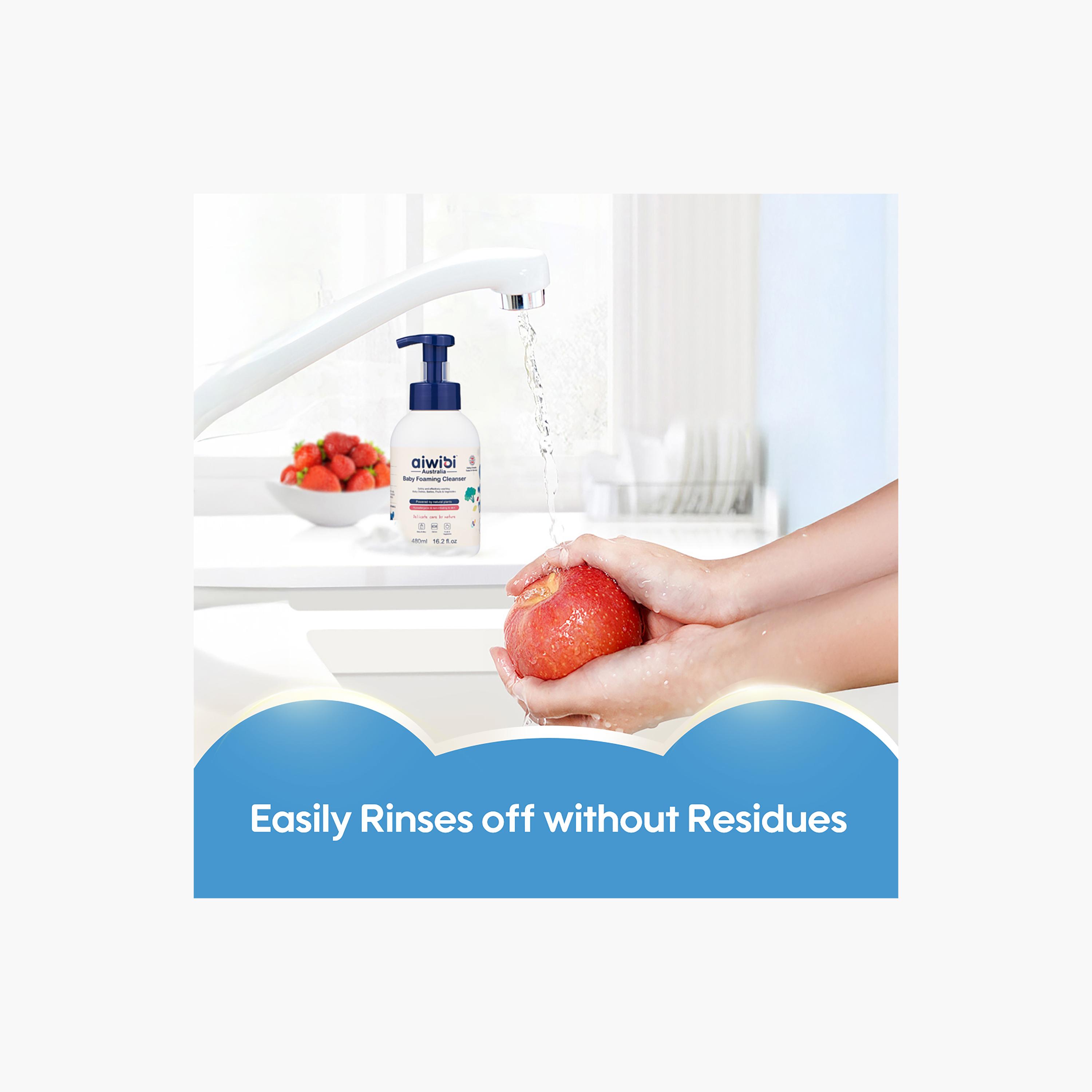 Aiwibi Baby Foaming Cleanser - 480 ml-baby-bathandcare-hairbodyskincare-image-6