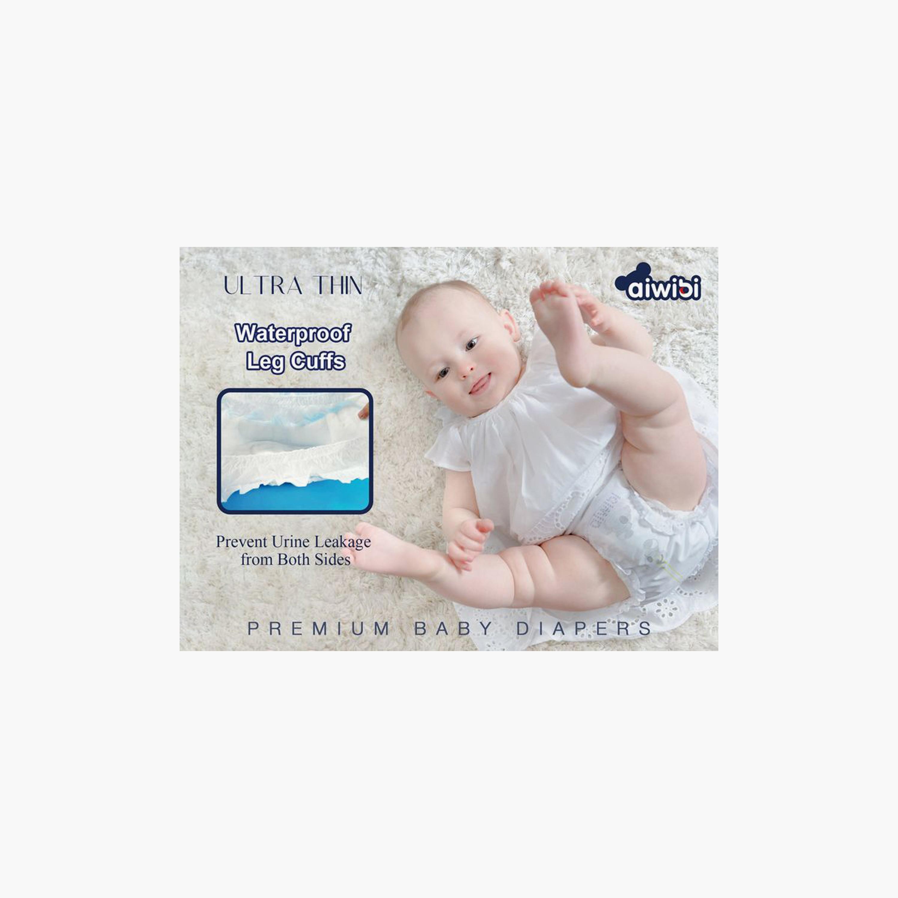 Aiwibi 62-Piece Premium Ultra-Thin Diapers - 6-11kg-baby-diapering-diapers-image-4