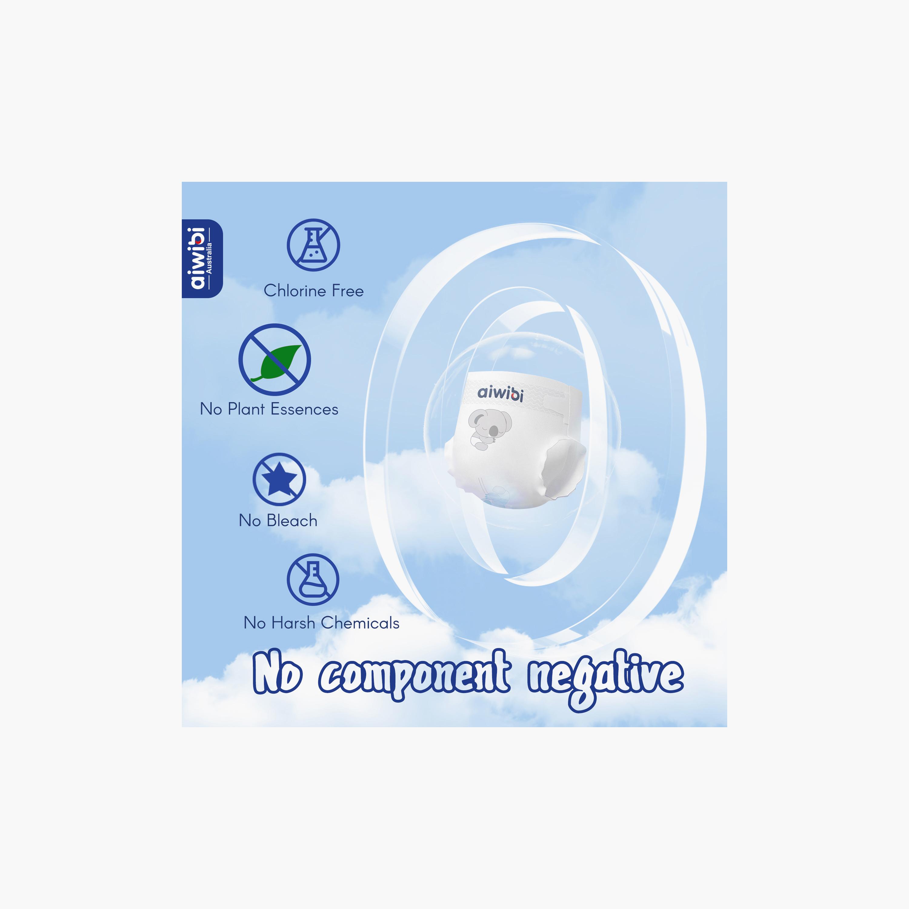 Aiwibi 68-Piece Ultimate Comfort Diapers - 4-8kg-baby-diapering-diapers-image-6