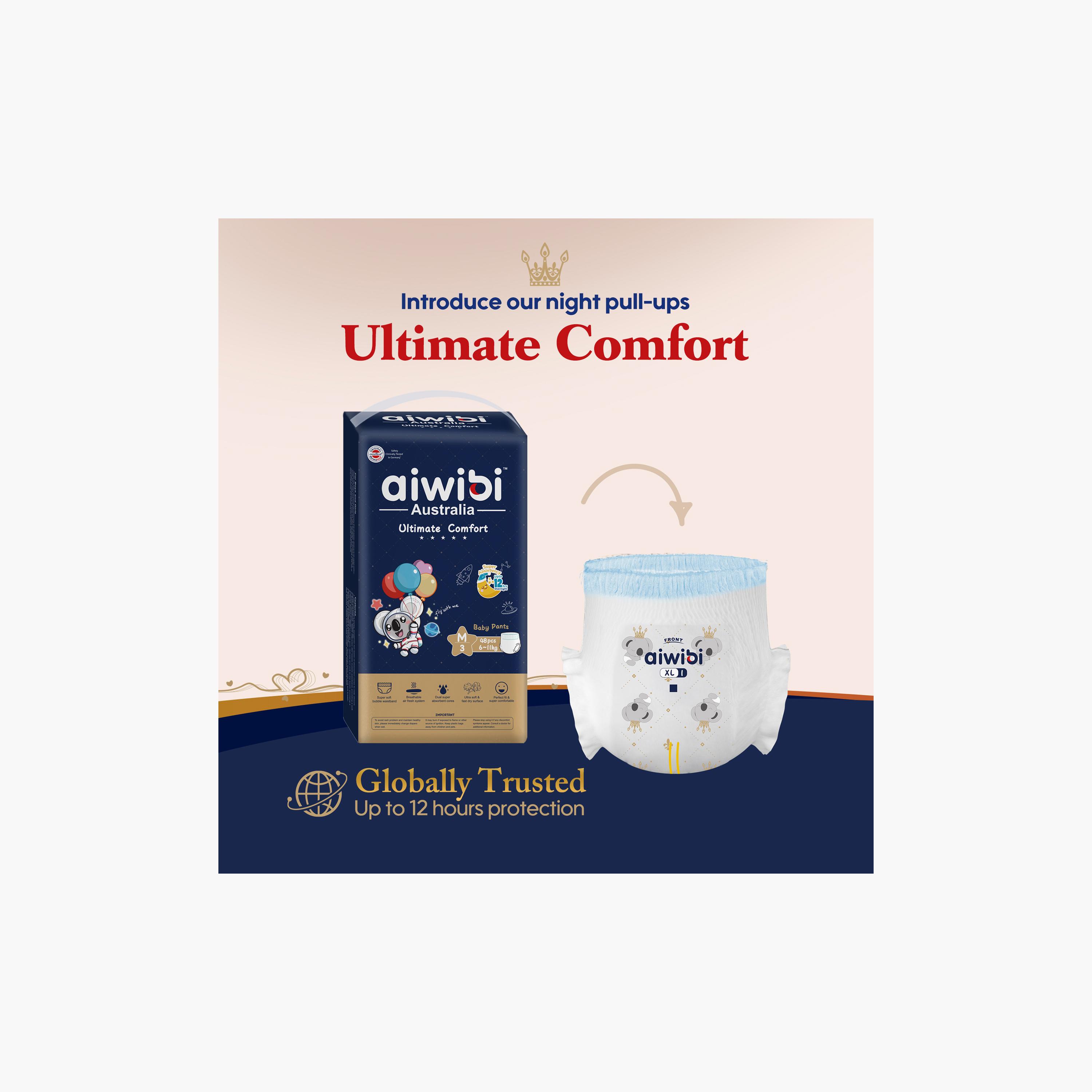 Aiwibi 36-Piece Ultimate Comfort Diapers - 15-21kg-baby-diapering-diapers-image-2