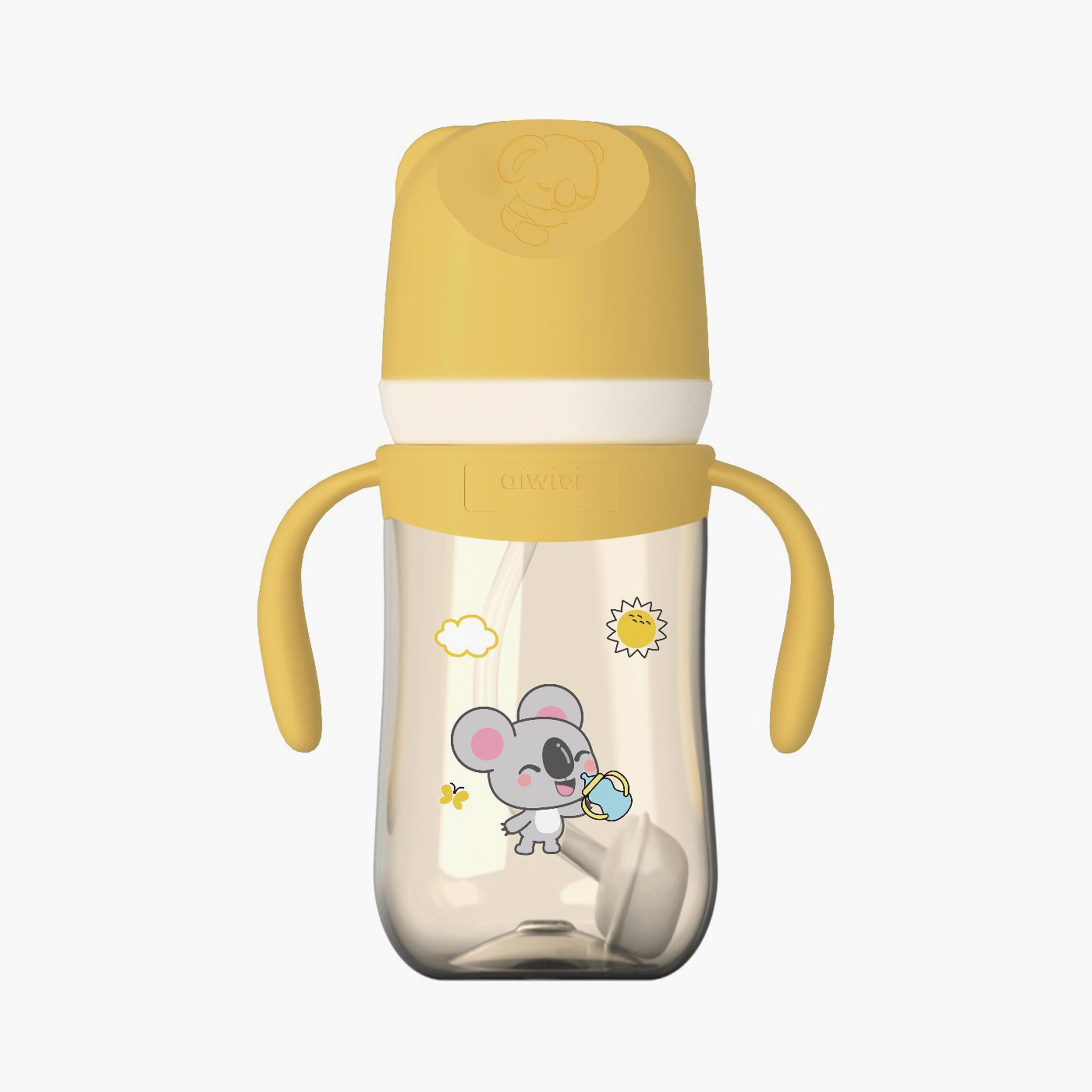 Aiwibi BPA Free Anti-Colic Feeding Bottle - 240 ml-baby-feeding-feedingbottles-bottlesandteats-image-1