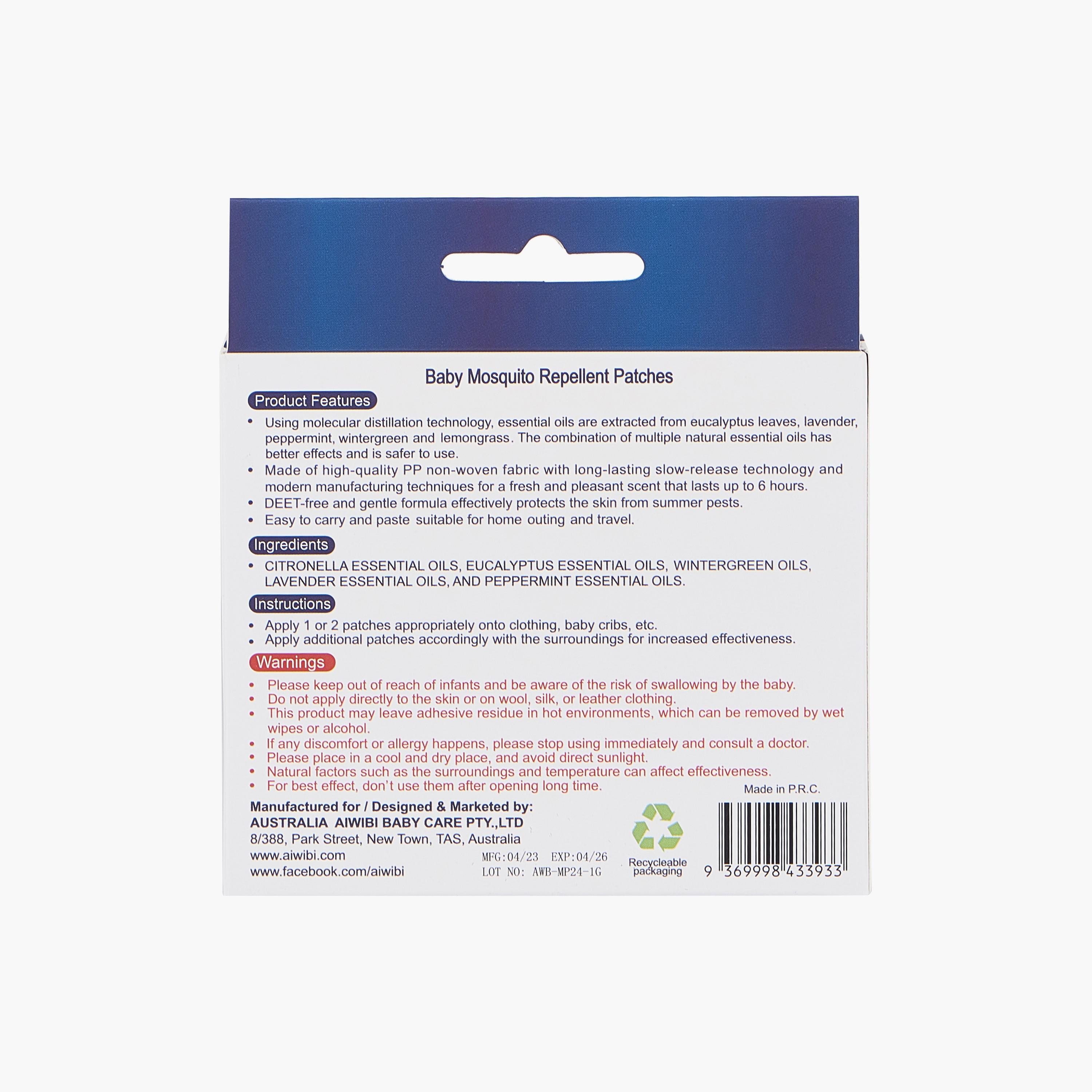لاصقات طاردة للبعوض مقاومة للماء من أيويبي، 24 قطعة-baby-healthandsafety-handsanitizers-image-3