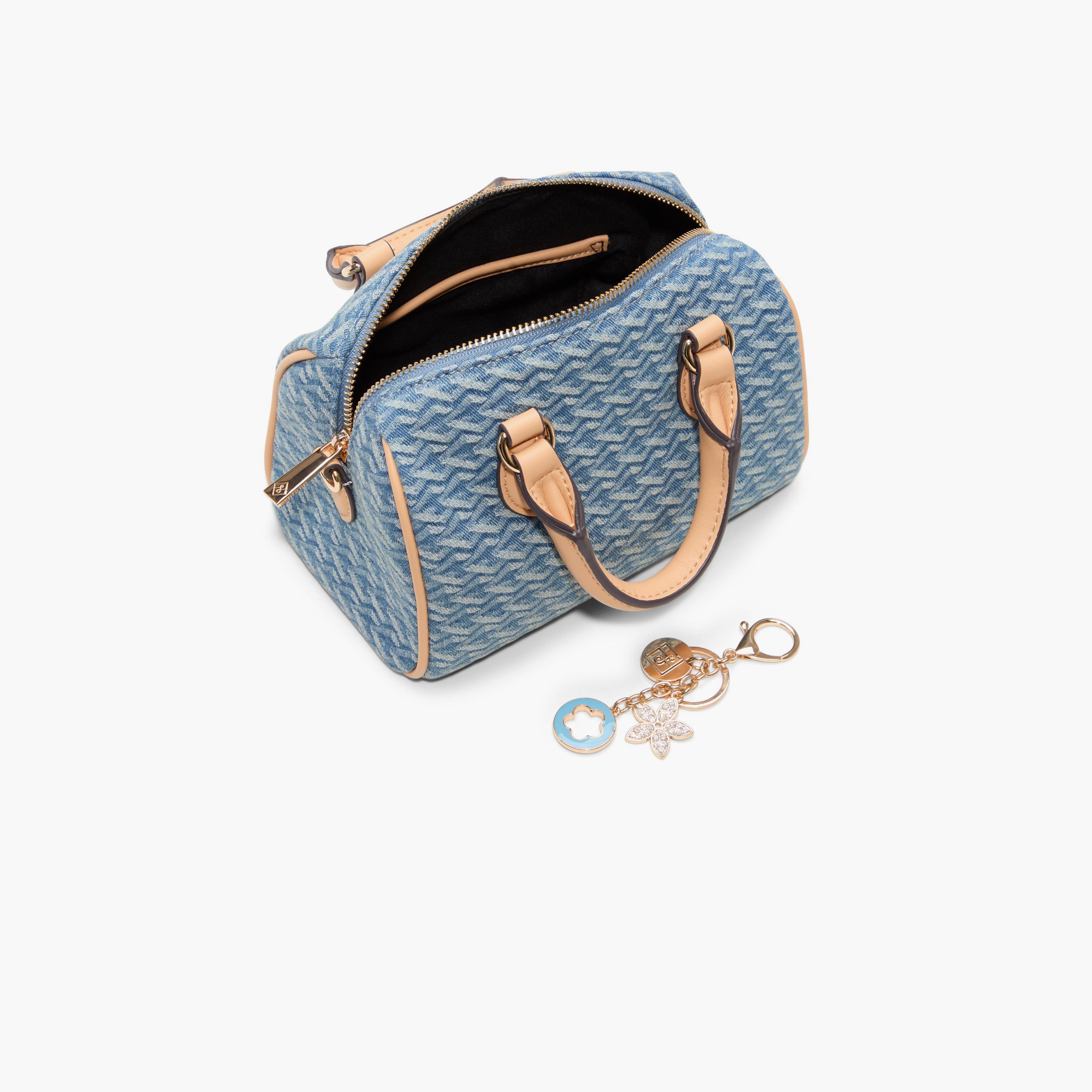 كول ات سبرينغ- حقيبة دافل تانا مطبوعة بمقبضين بحزام قابل للفصل وسحاب إغلاق-women-bagsandwallets-handbags-image-7