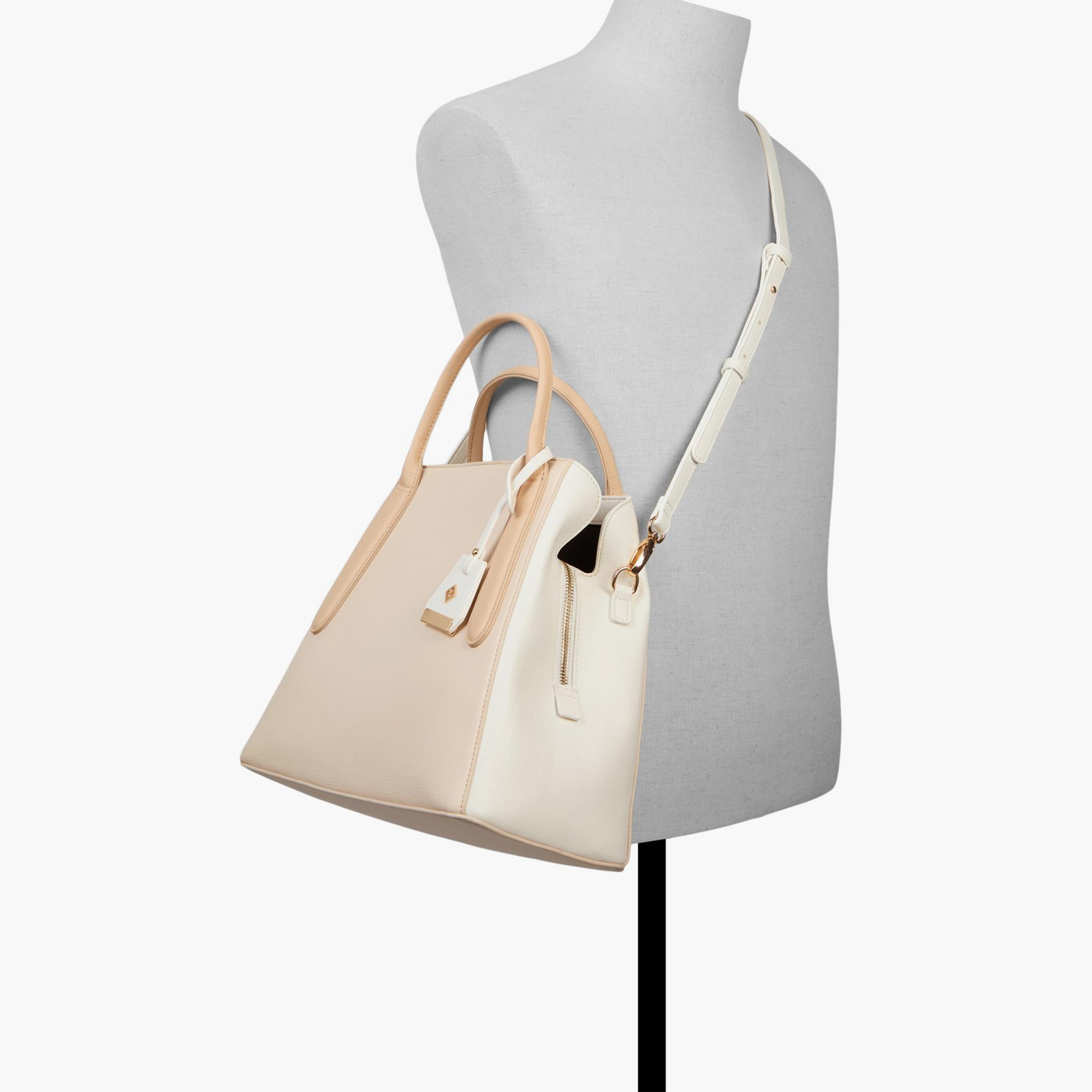 كول ات سبرينج شنطة كتف لوبري سادة مع حزام كروس قابل للفك-women-bagsandwallets-handbags-image-12