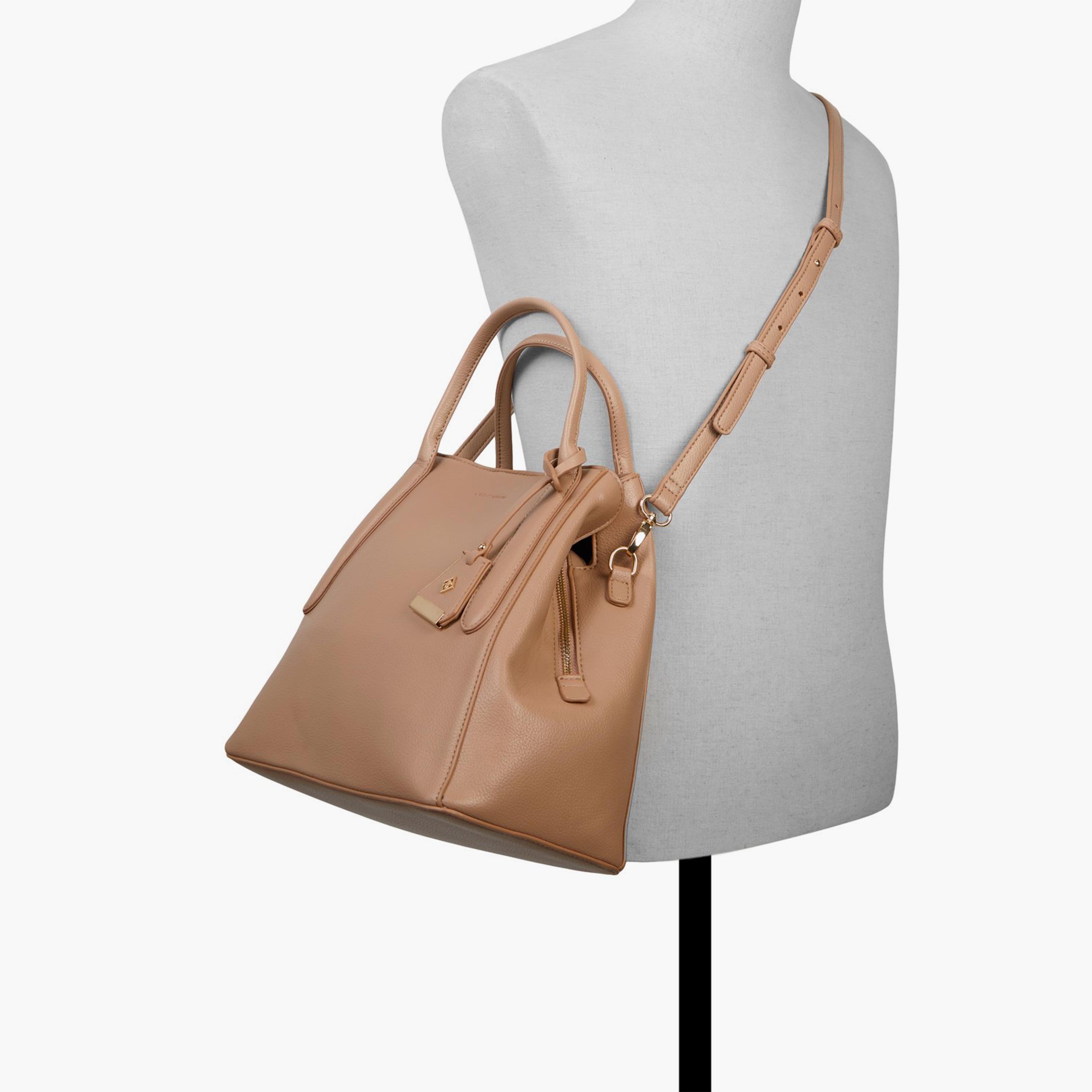 كول ات سبرينج شنطة كتف لوبري سادة مع حزام كروس قابل للفك-women-bagsandwallets-handbags-image-16