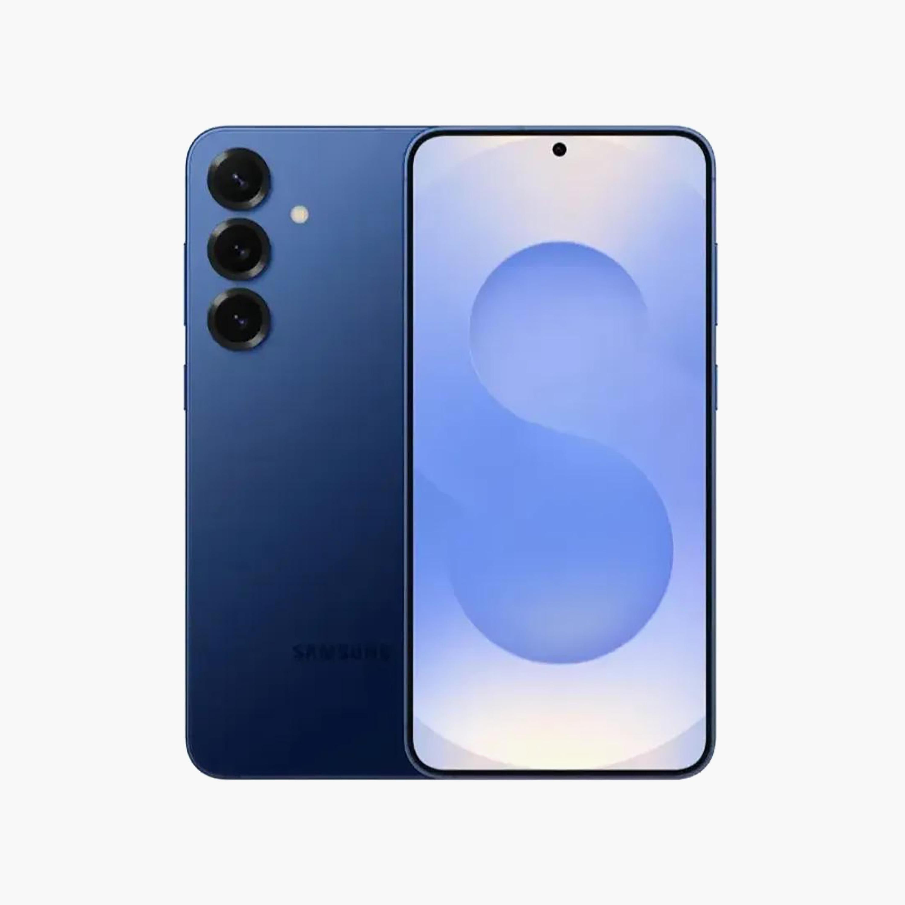 هاتف سامسونج جالكسي S25+ 12 جيجا بايت 256 جيجا بايت أزرق داكن 5G الذكي | SM-S936BDBIMEA-electronics-phones-image-1