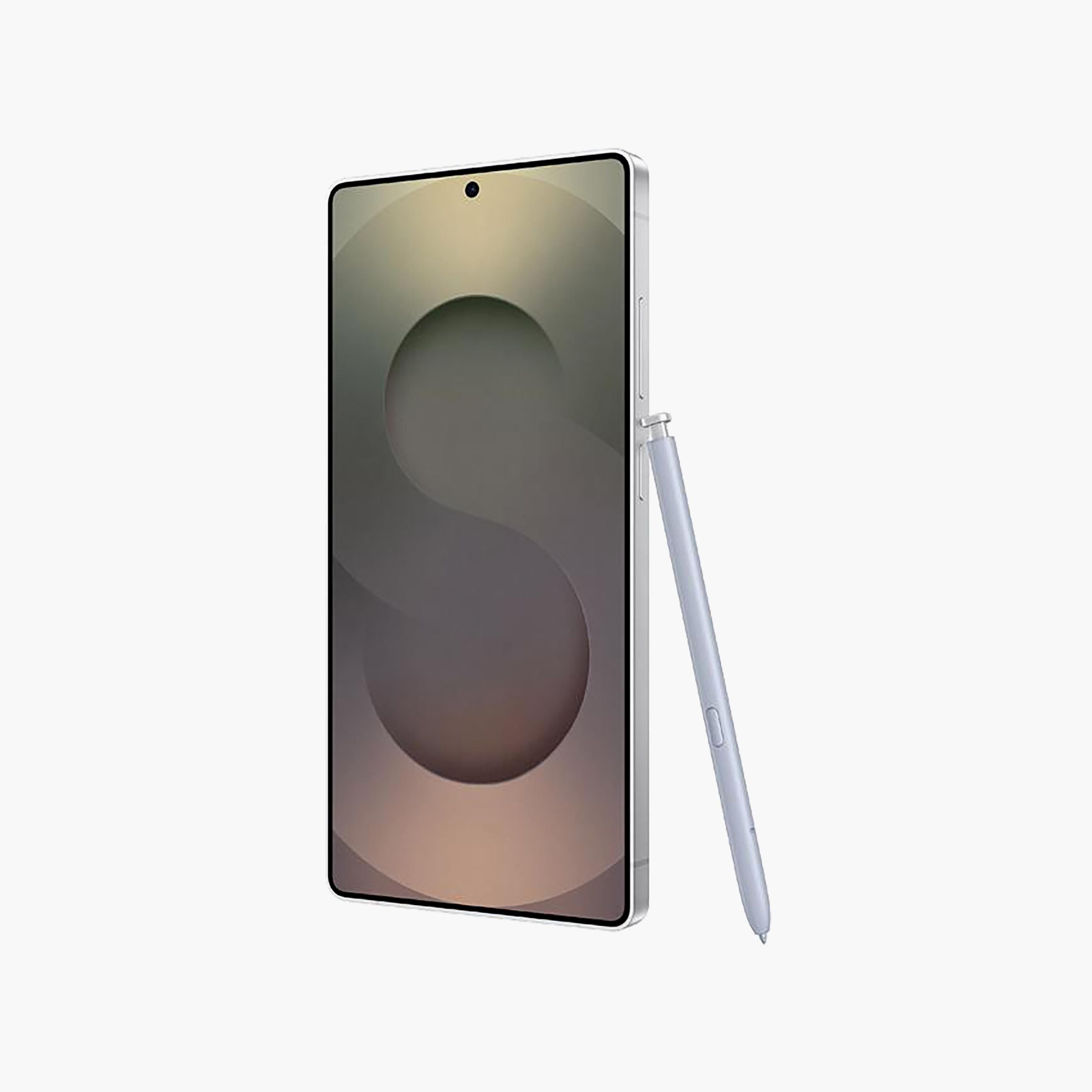 Shop Samsung Galaxy S25 Ultra 12GB 256GB Titanium White Silver 5G