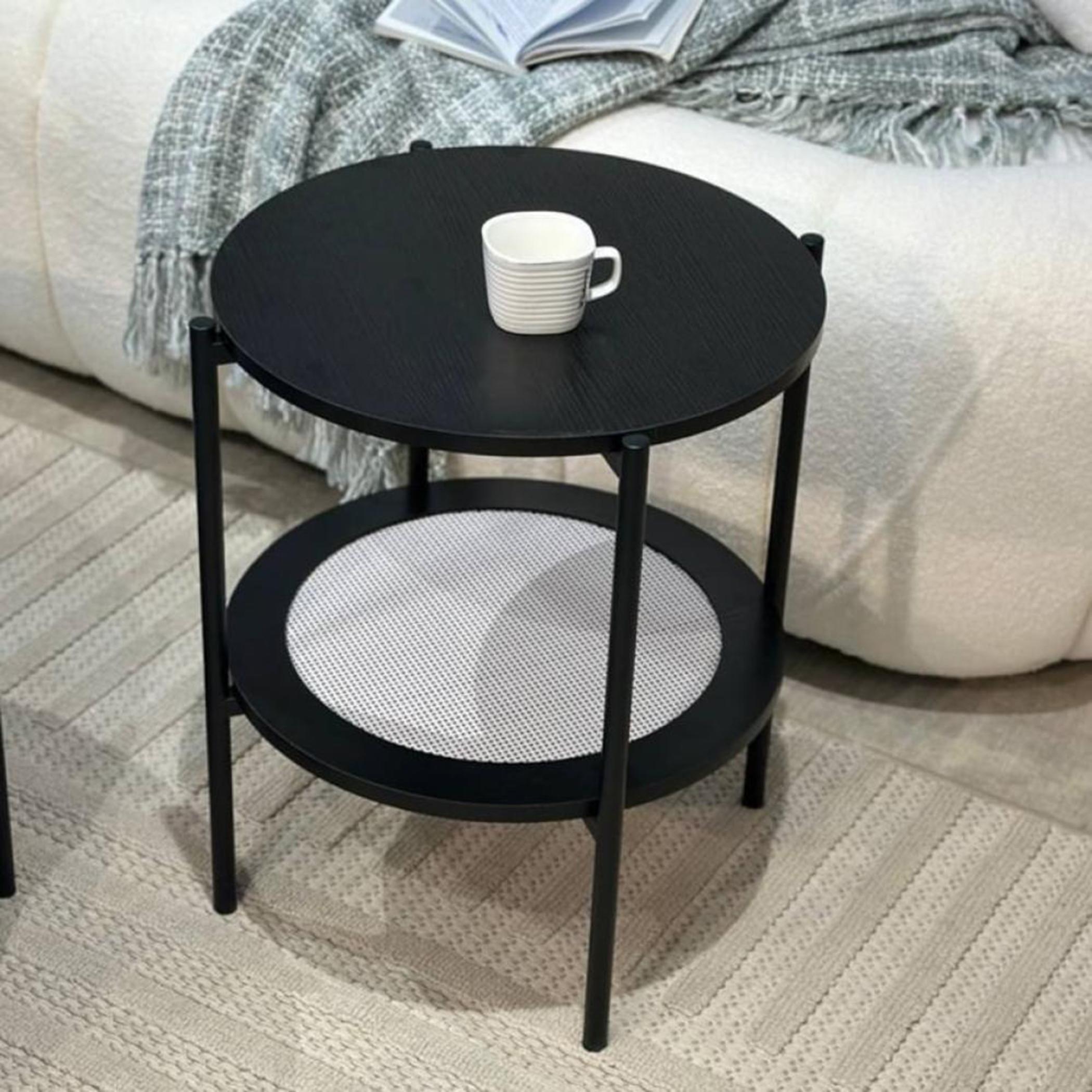 Wooden Top 5-Piece Coffee Table and Side Table Set-furniture-livingroom-coffeetables-image-3