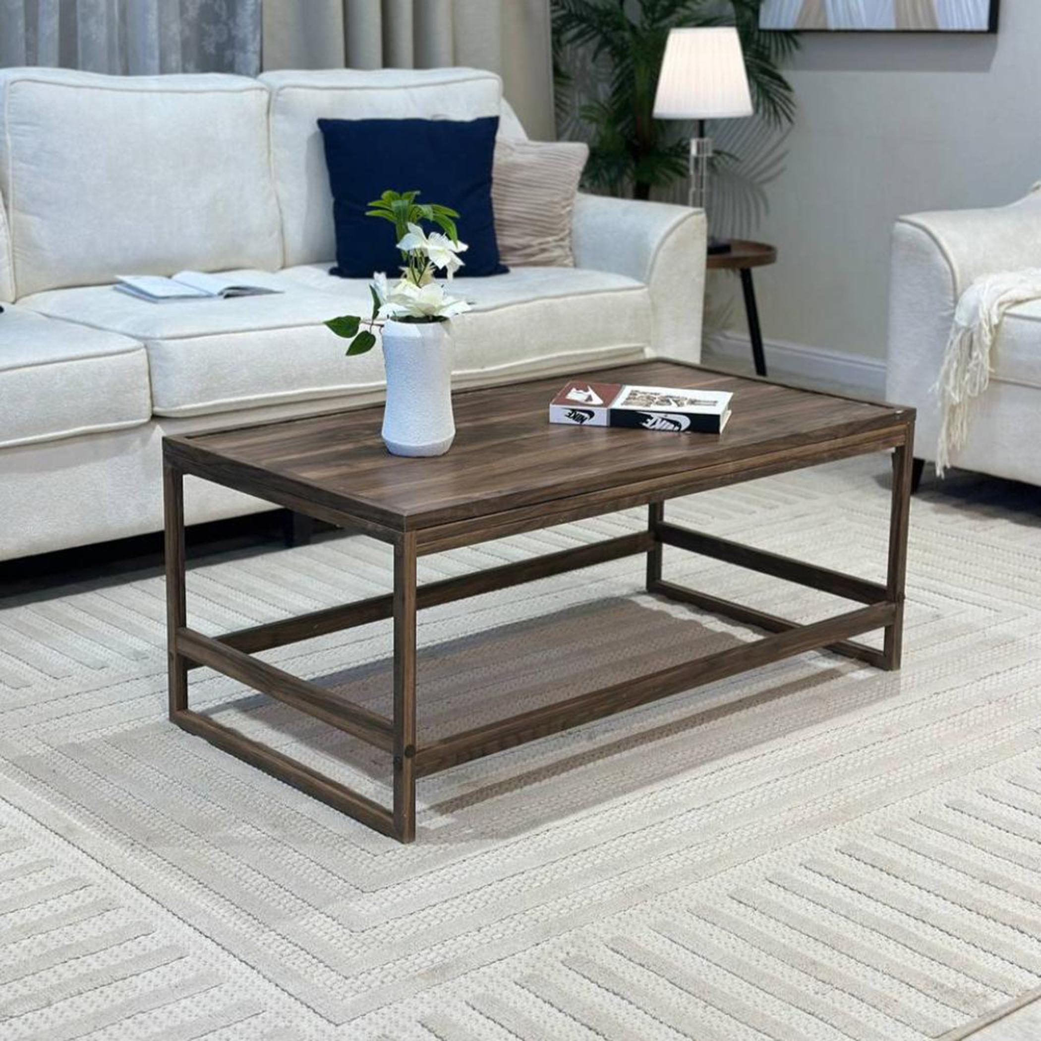 Wooden Top 7-Piece Coffee Table and Side Table Set-furniture-livingroom-coffeetables-image-2