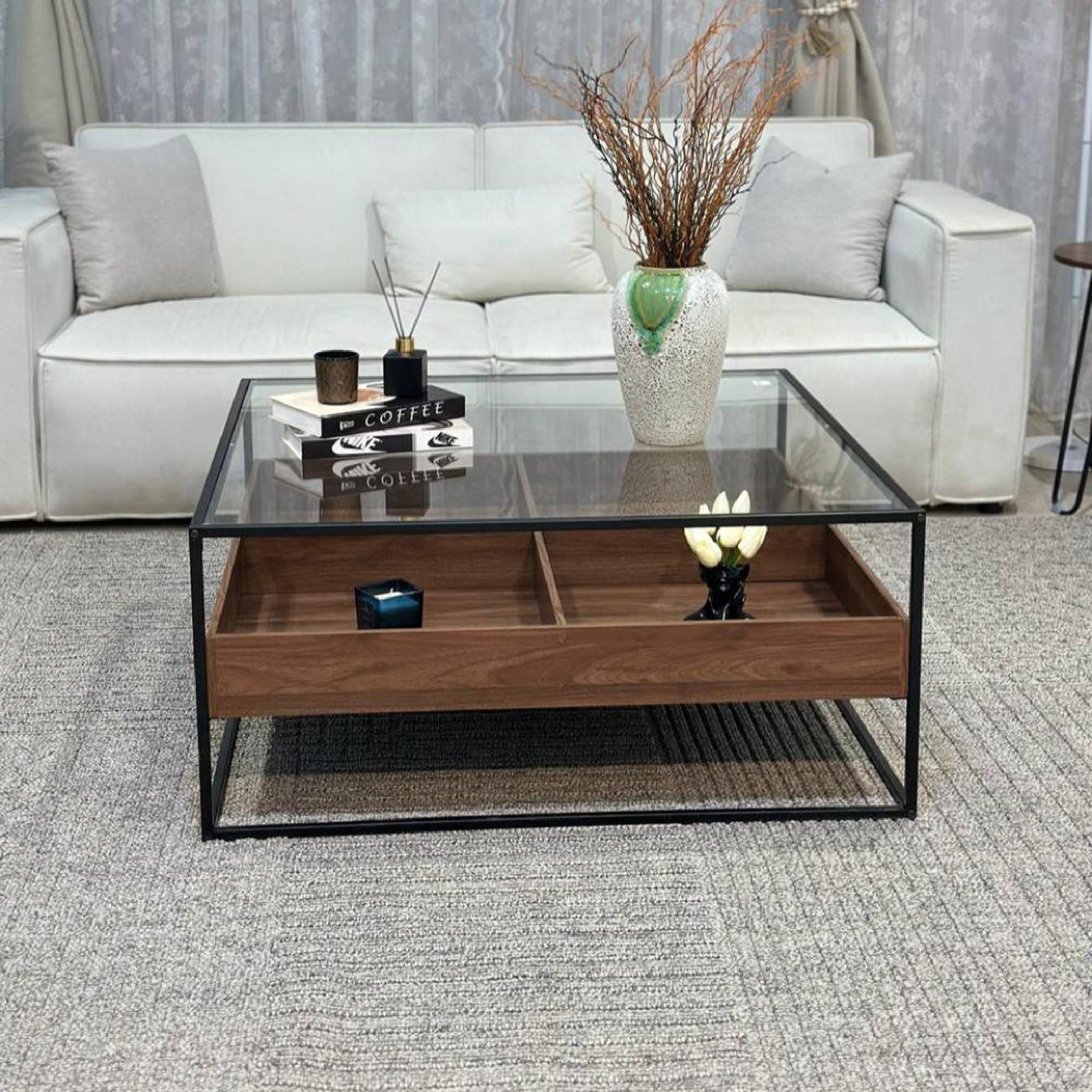 Glass Top Square Coffee Table-furniture-livingroom-coffeetables-image-2