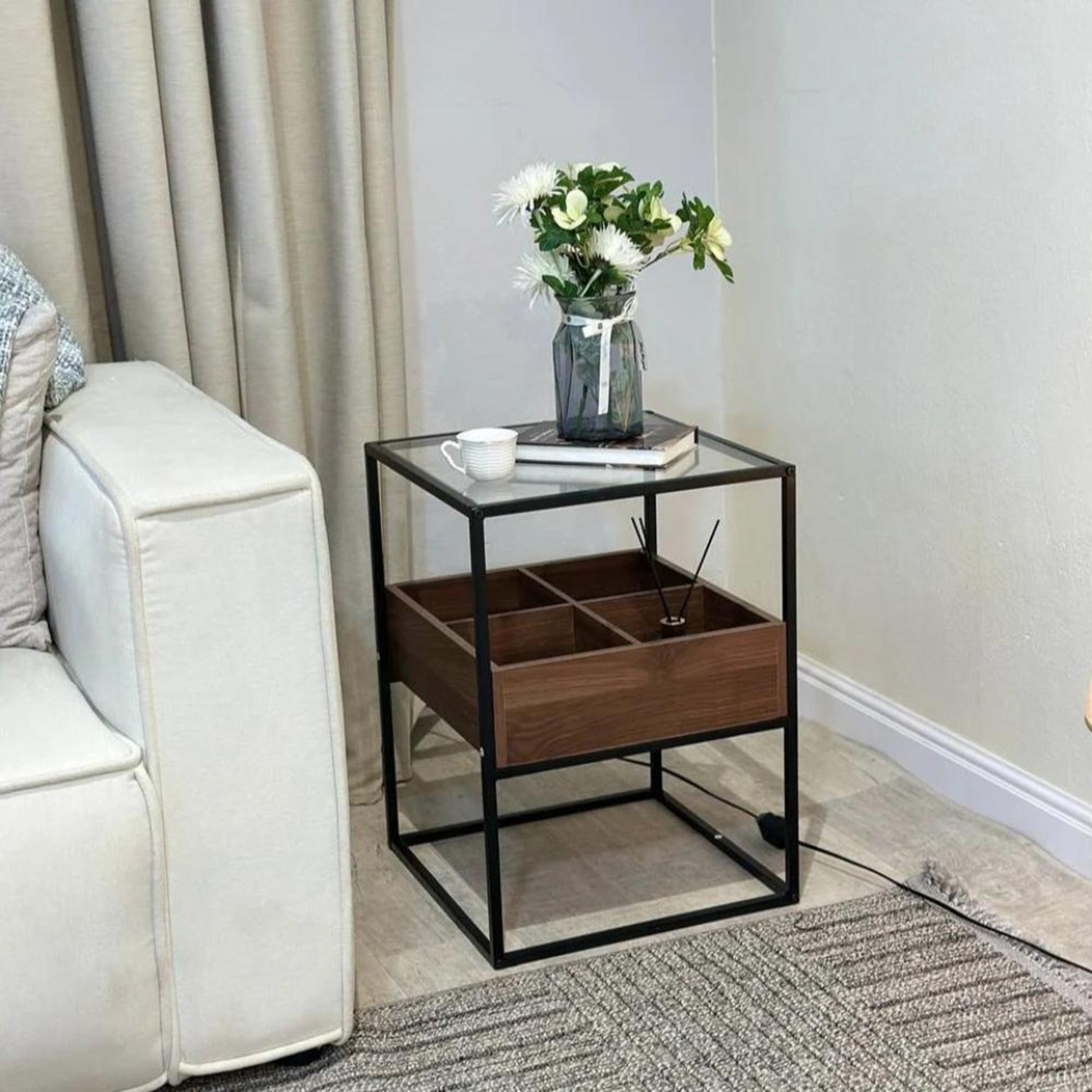 Glass Top Side and End Table-furniture-livingroom-sideandendtables-image-1