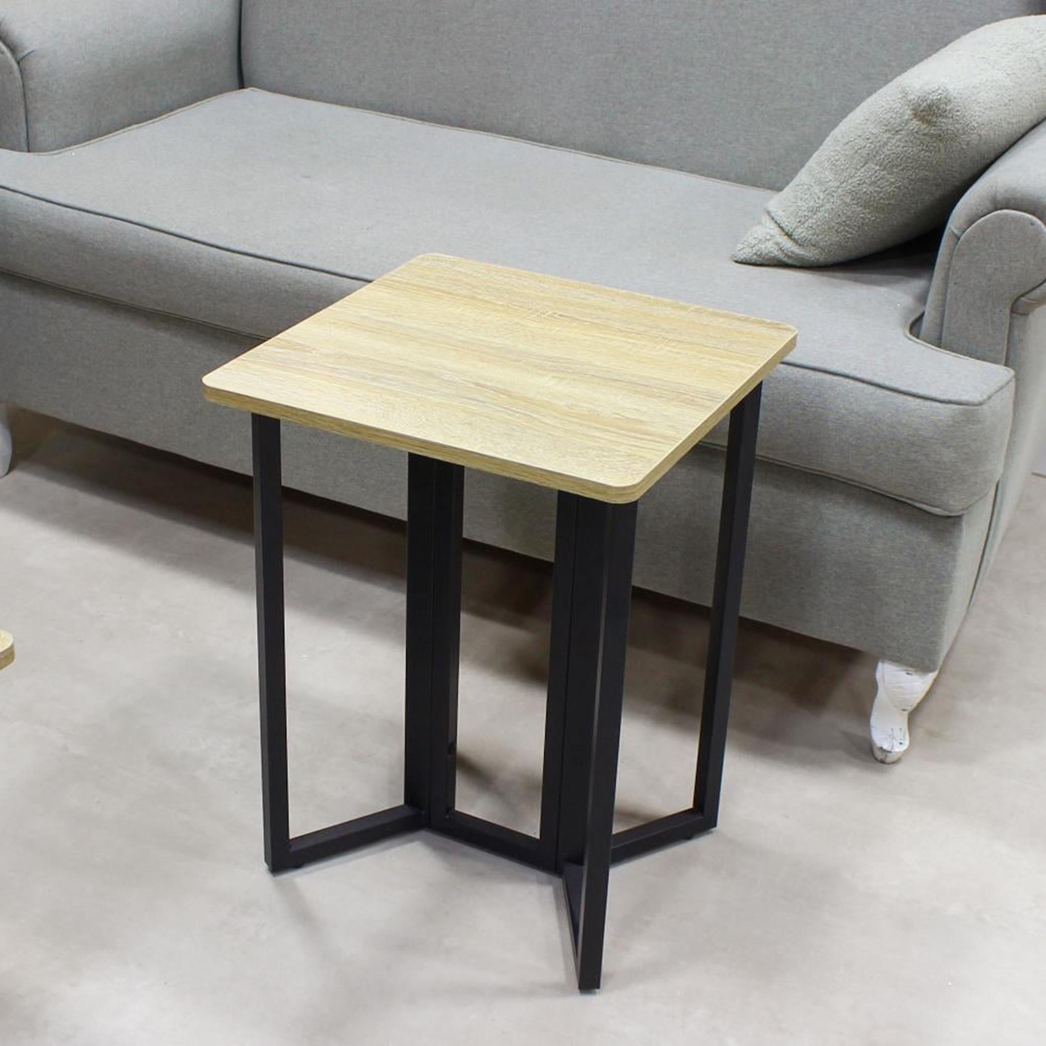 Wooden Top 5-Piece Table Set-furniture-livingroom-coffeetables-image-4