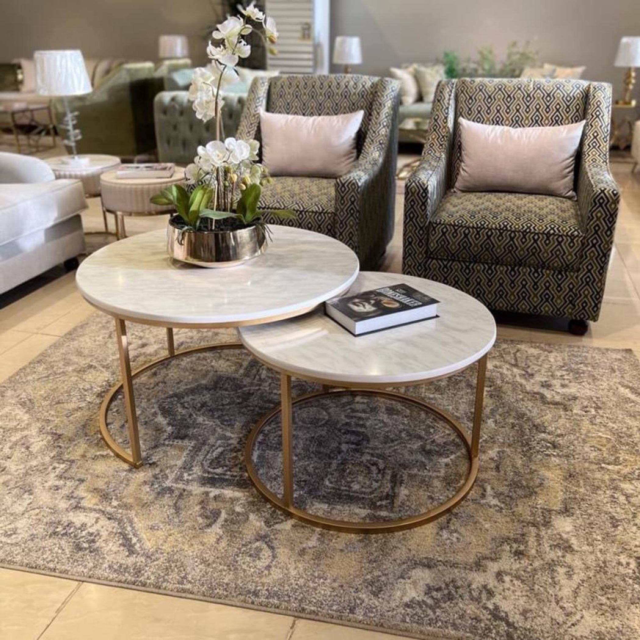 Wooden Top Nesting Table - Set of 2-furniture-livingroom-nestoftables-image-2