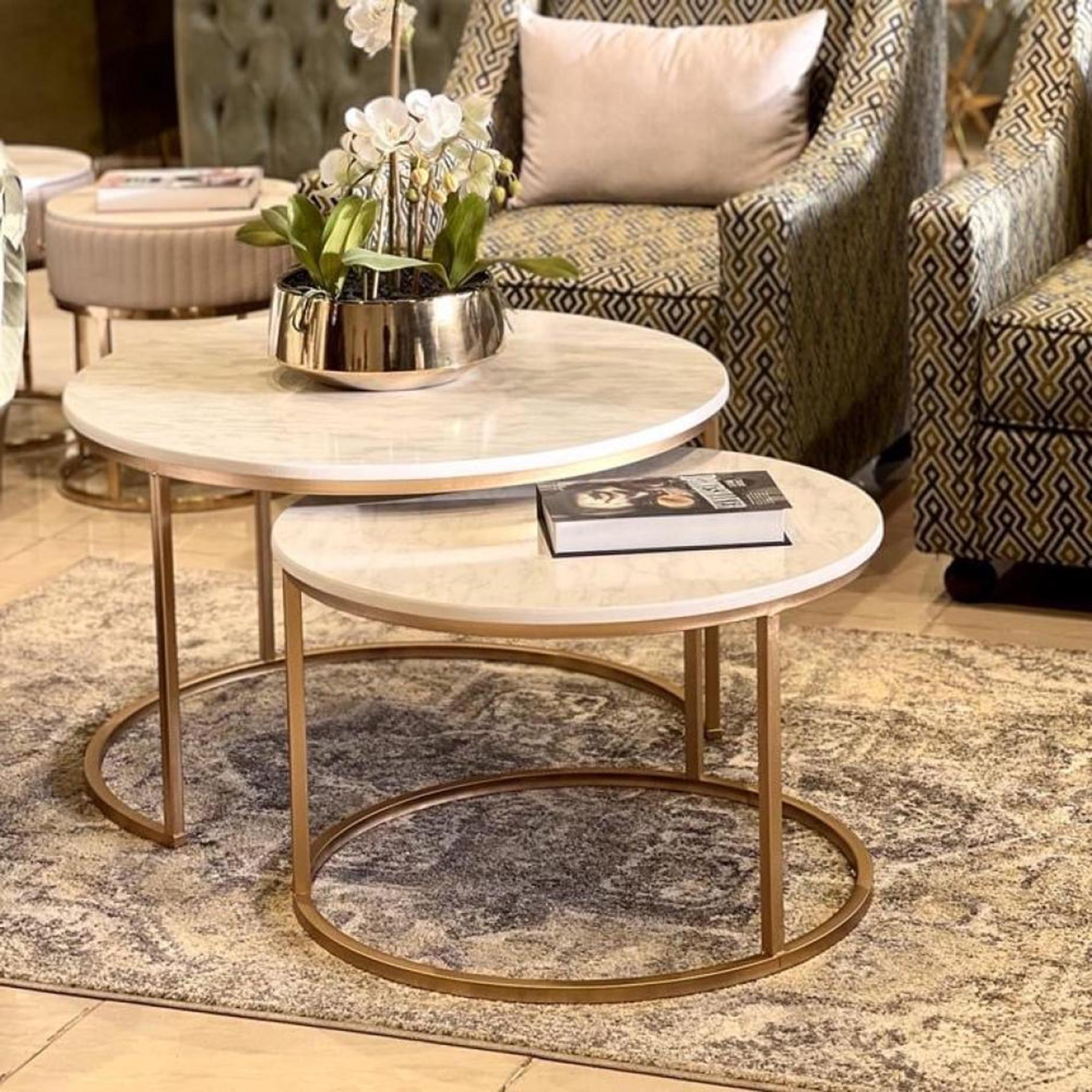 Wooden Top Nesting Table - Set of 2-furniture-livingroom-nestoftables-image-3