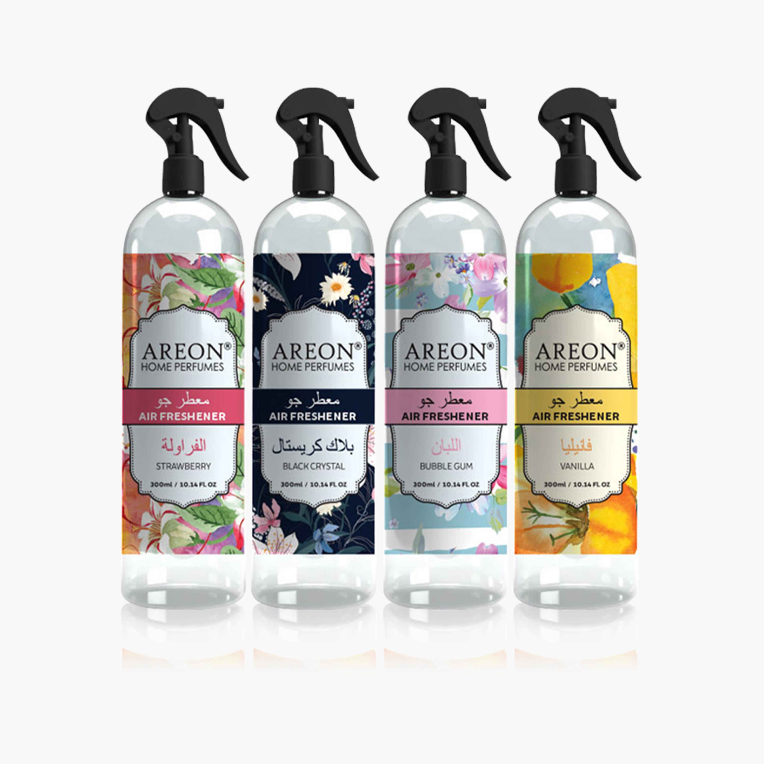 Areon 4-Piece Room Spray Set - 300 ml-household-homefragrance-homesprays-image-1