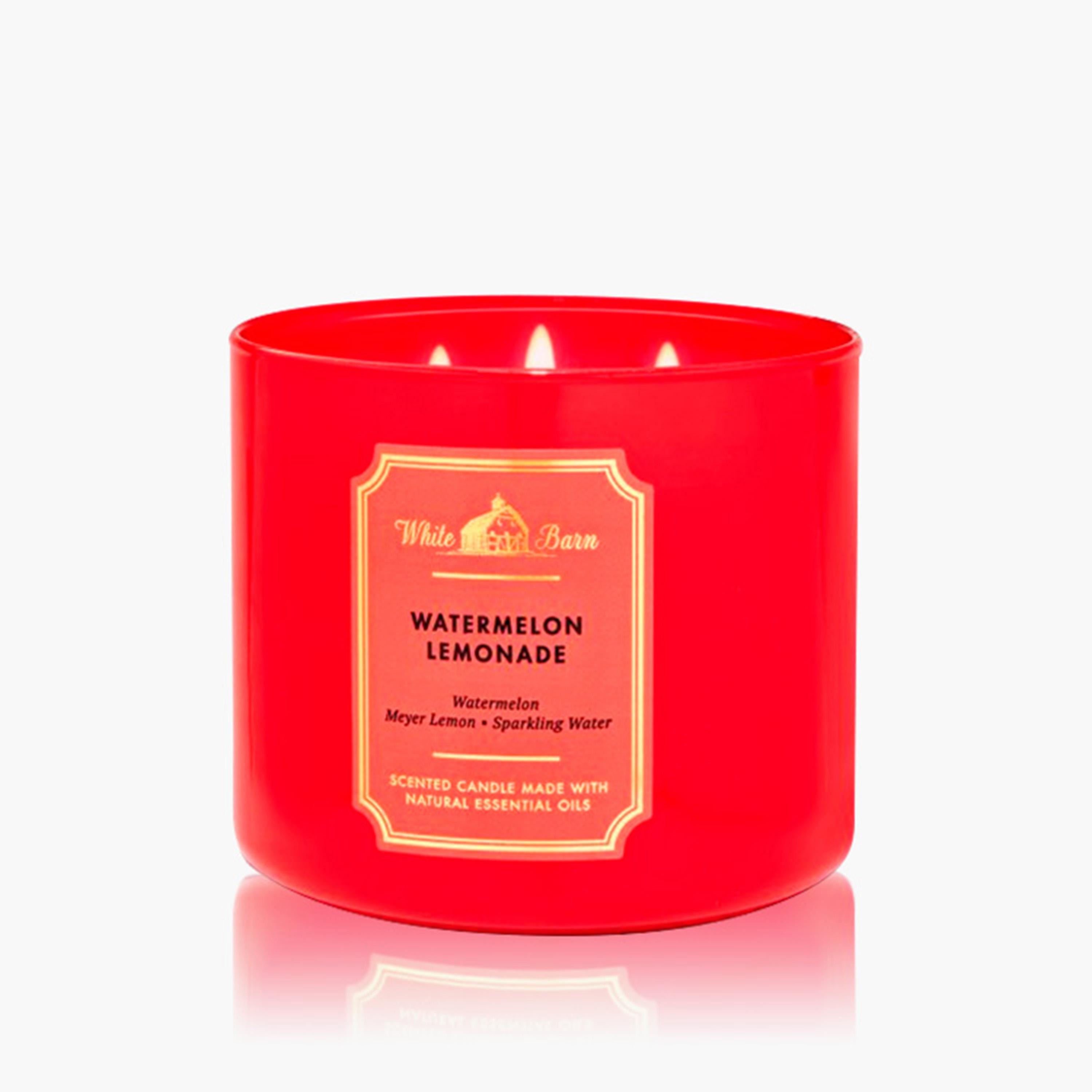 Bath & Body Works Watermelon Lemonade Scented Candle - 411 gms-beautyandpersonalcare-fragrance-unisex-image-1