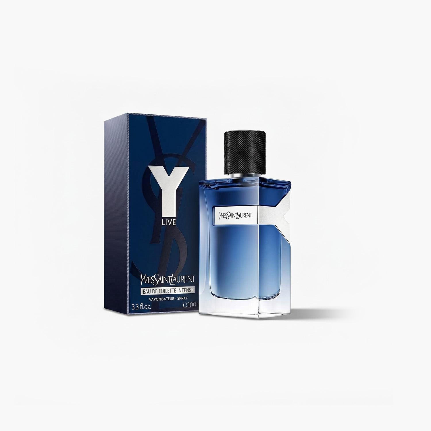 Yves Saint Laurent Y Live Intense Eau de Toilette for Men - 100 ml-beautyandpersonalcare-fragrance-men-image-2